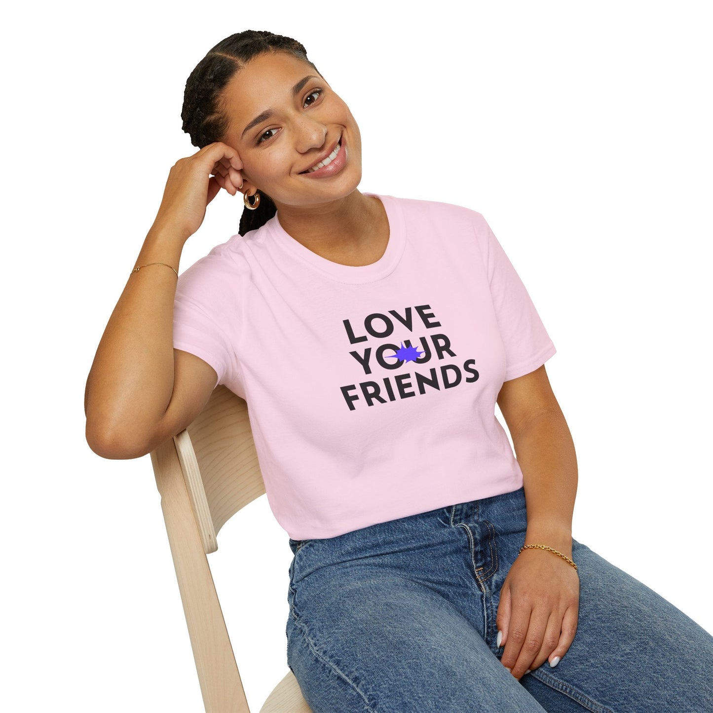 Positive Slogan T Shirts Unisex Gildan Softstyle 64000 Ring Spun Cotton Tee With Positive Quotes