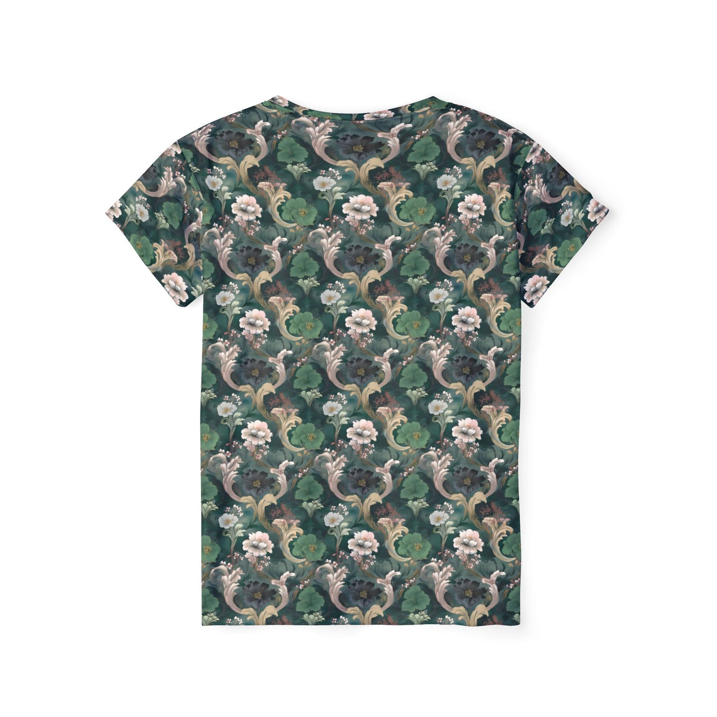 Women Poly Shirt with Floral Print F341