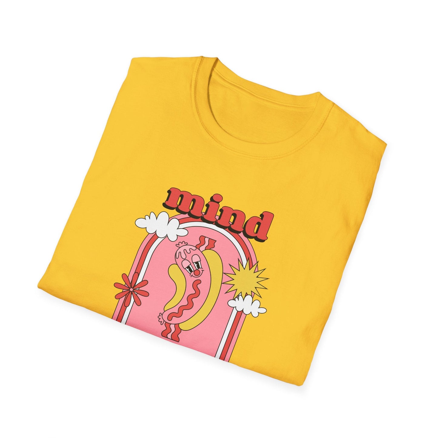 Funny Food T Shirt Unisex Softstyle Gildan 64000 100 Percent Ring Spun Cotton Lightweight Comfort