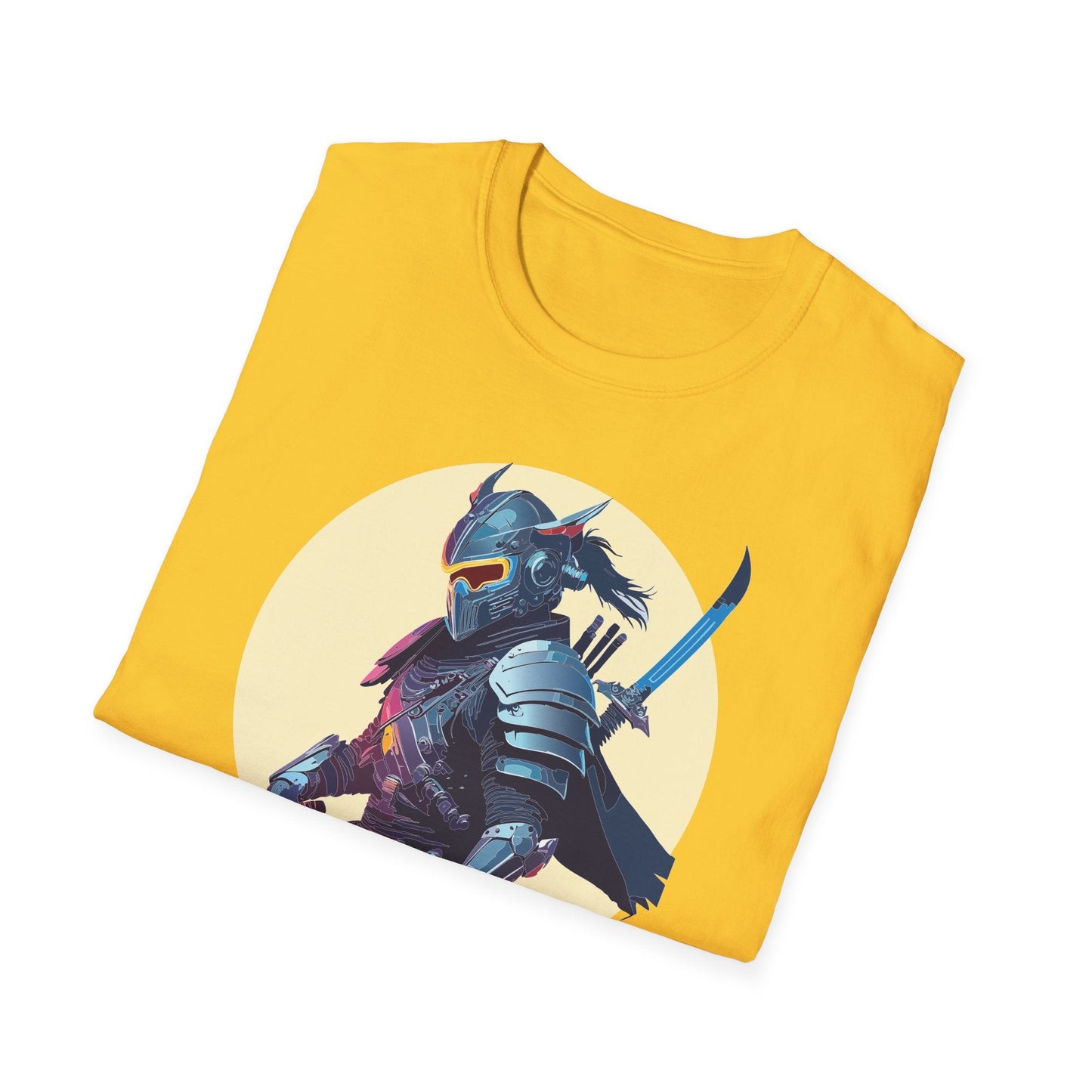 Samurai Shirt Unisex Softstyle Short Sleeve T Shirt Gildan 64000 Breathable Comfort Wear