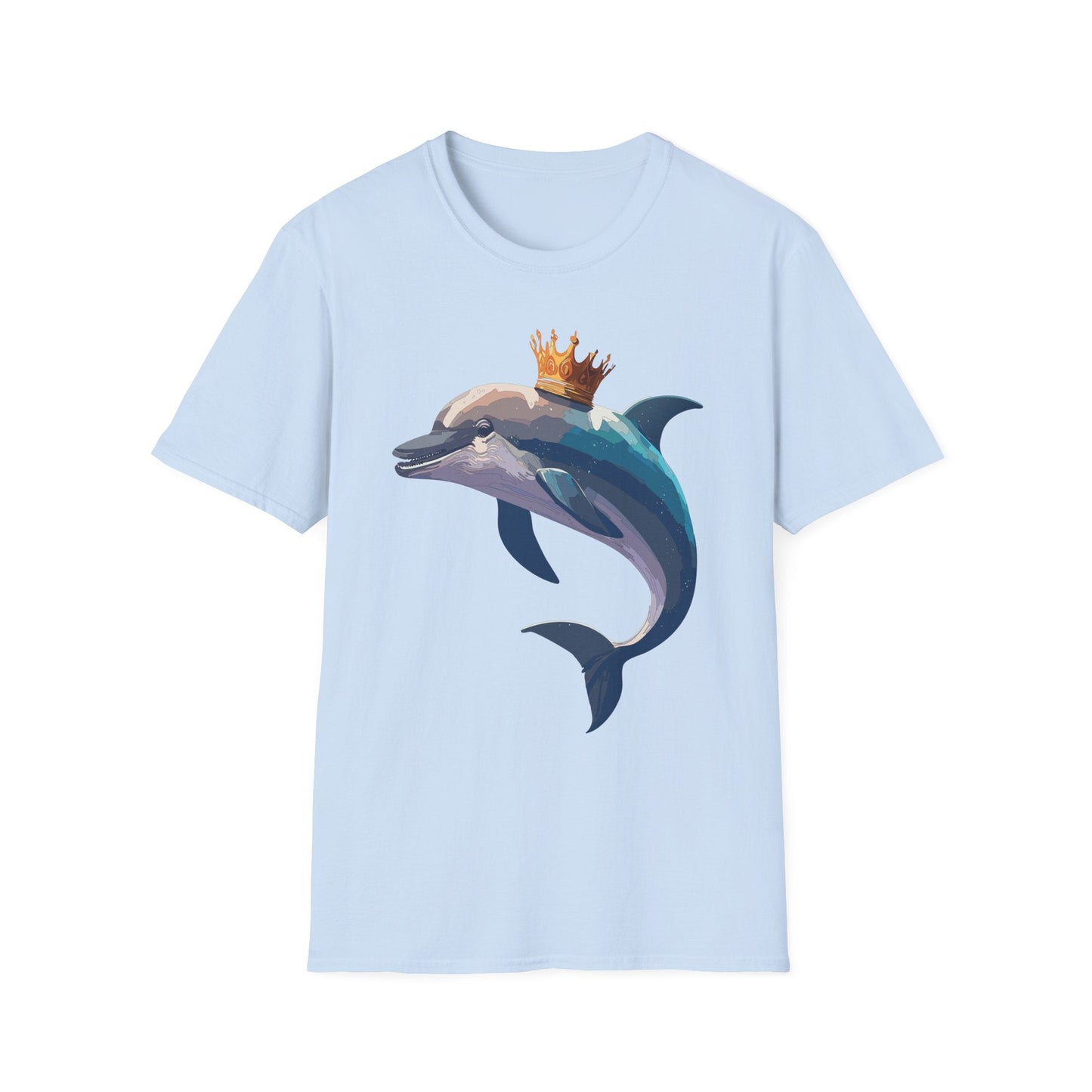 Dolphin Shirts Unisex Gildan Softstyle 64000 100 Percent Cotton Tee For Animal Lovers