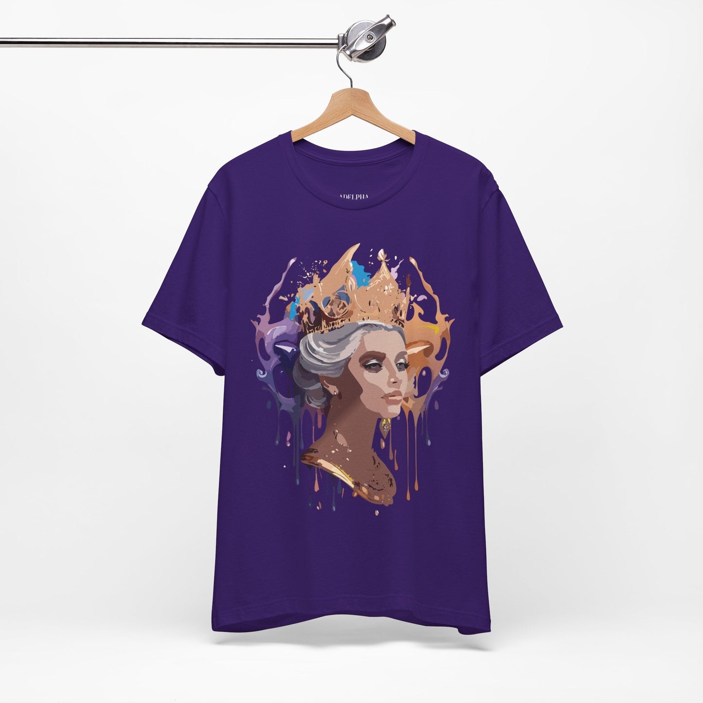 Queen Graphic T Shirt Adelpha Unisex Jersey Short Sleeve Art Design Tee Vintage Inspired Artwork