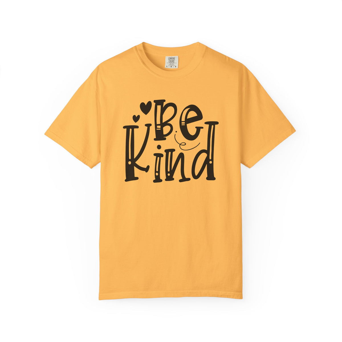 Be Kind Positive Message Unisex Comfort Colors Garment-Dyed Heavyweight 100 Cotton Art Design T-Shirt w49