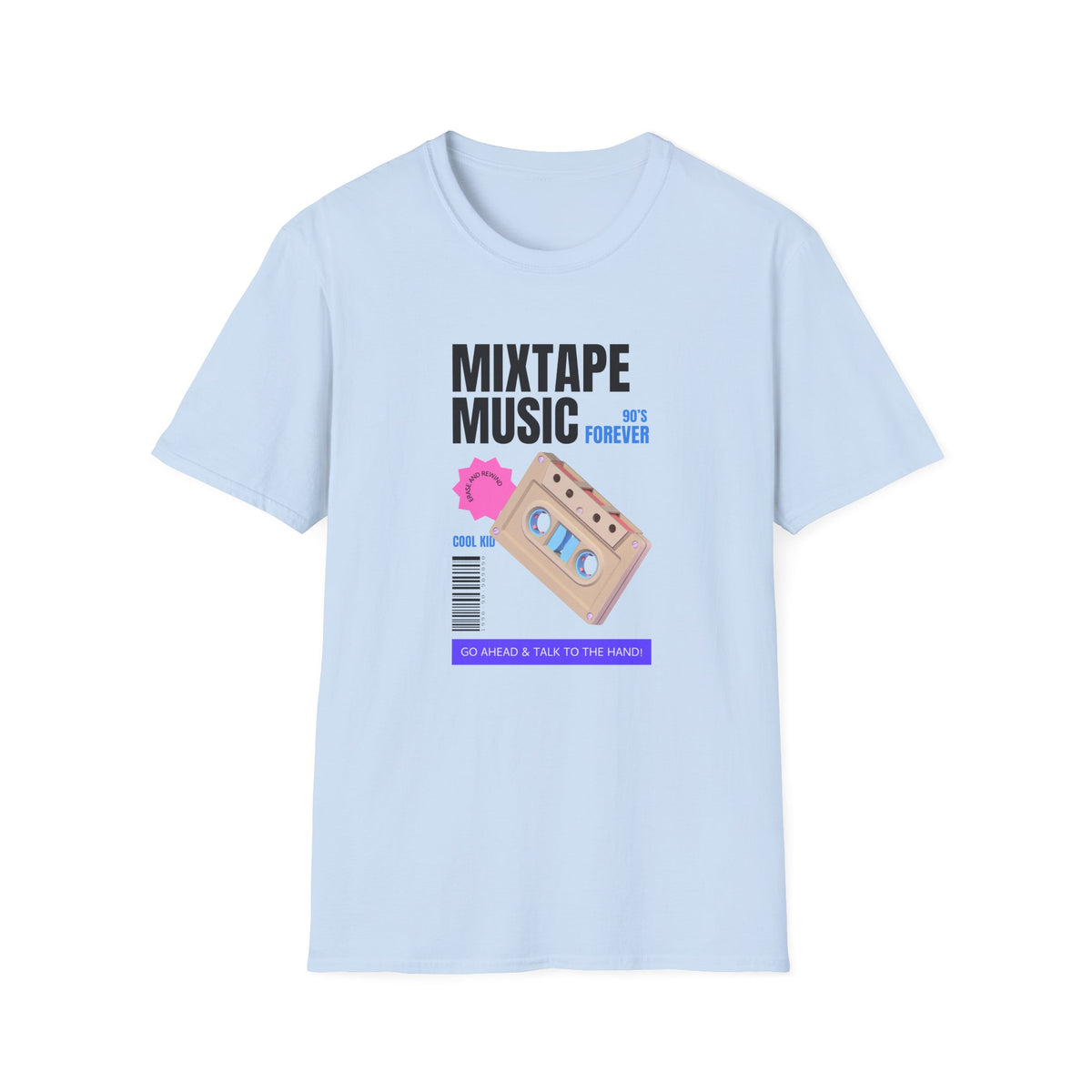 Mixtape Music Vintage Cassette Retro Audio Graphic Tee Gildan Unisex 100 Cotton Tee Shirt r101