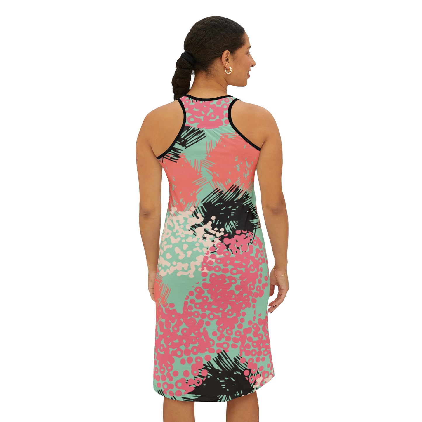 Summer Dress with Abstract prints