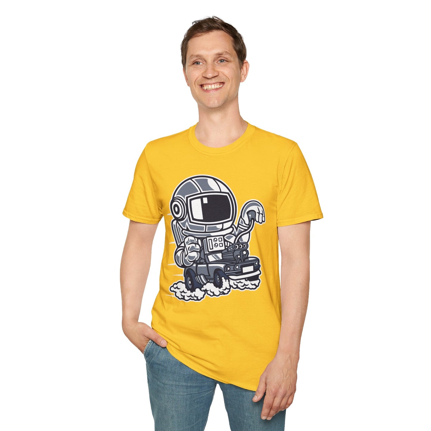 Cartoon T Shirt Animation T Shirt Funny Tee Unisex Softstyle 64000 Gildan 100 Percent Cotton