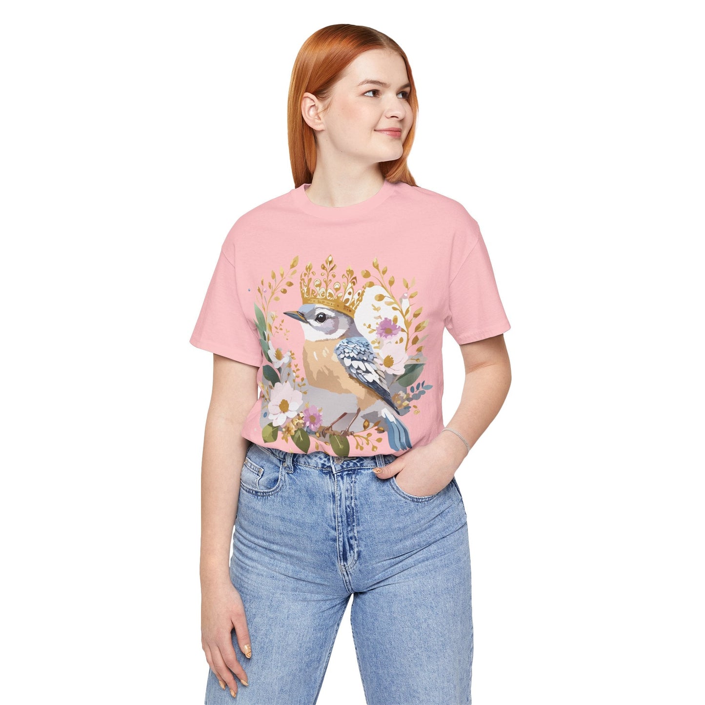 Adelpha Medallion Graphic Tee Unisex Jersey Short Sleeve Vintage Inspired Art Design