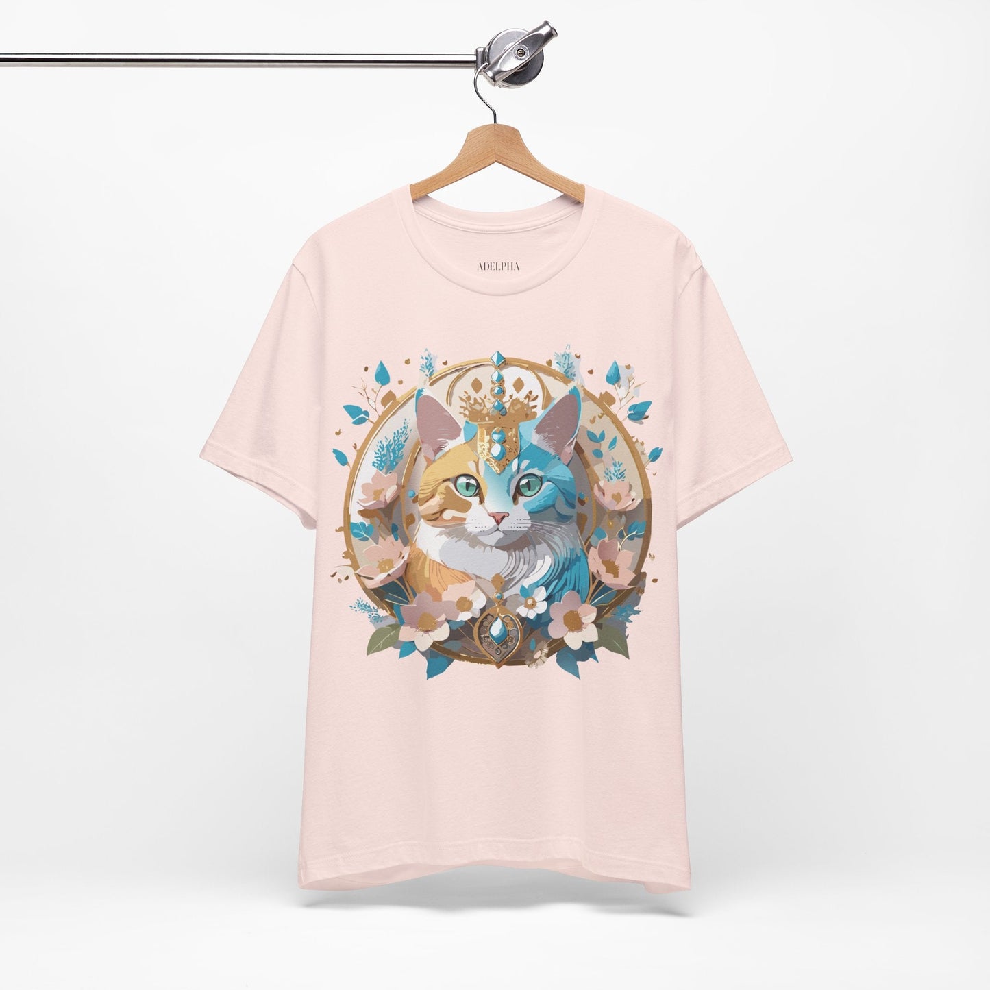 Adelpha Medallion Graphic Tee Unisex Short Sleeve Vintage Inspired Original Art Design