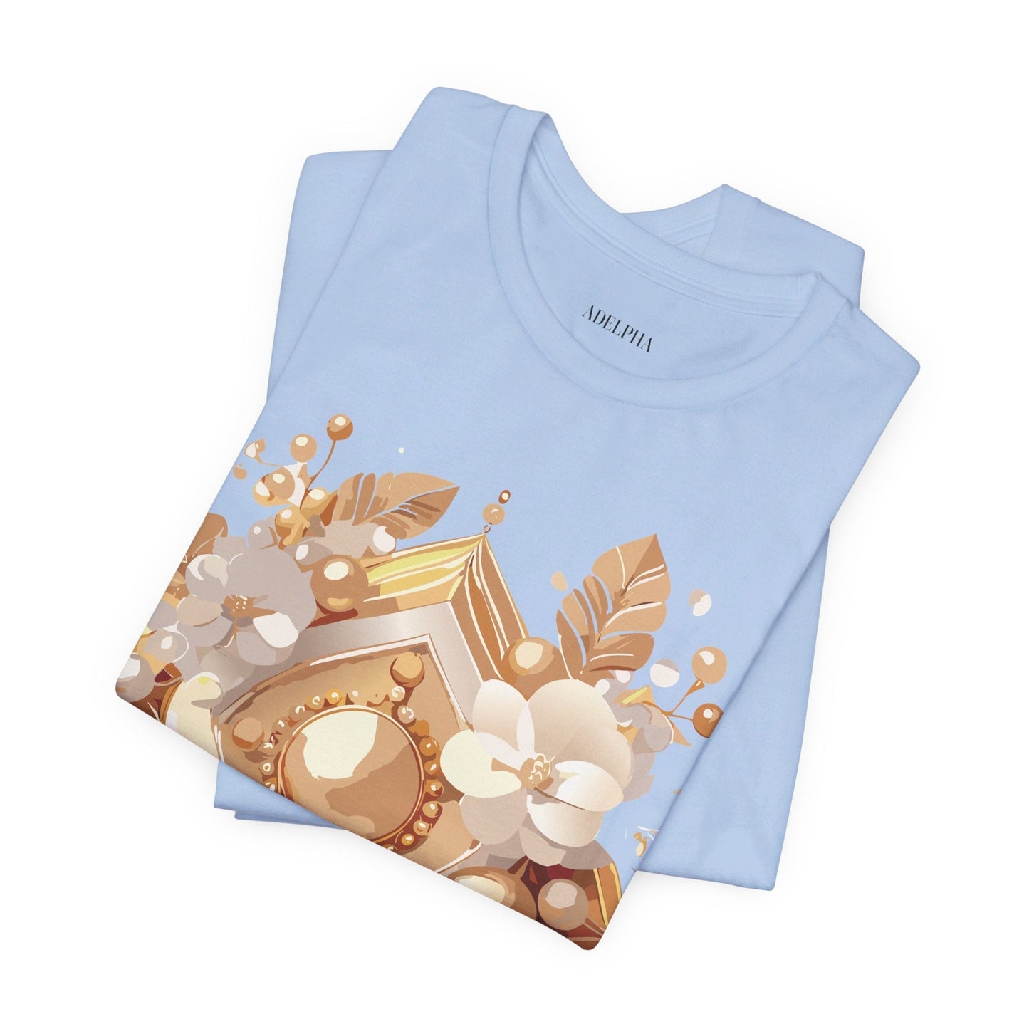 Jewelry Graphic Unisex 100 Cotton Vintage Treasure Art T-Shirt 28