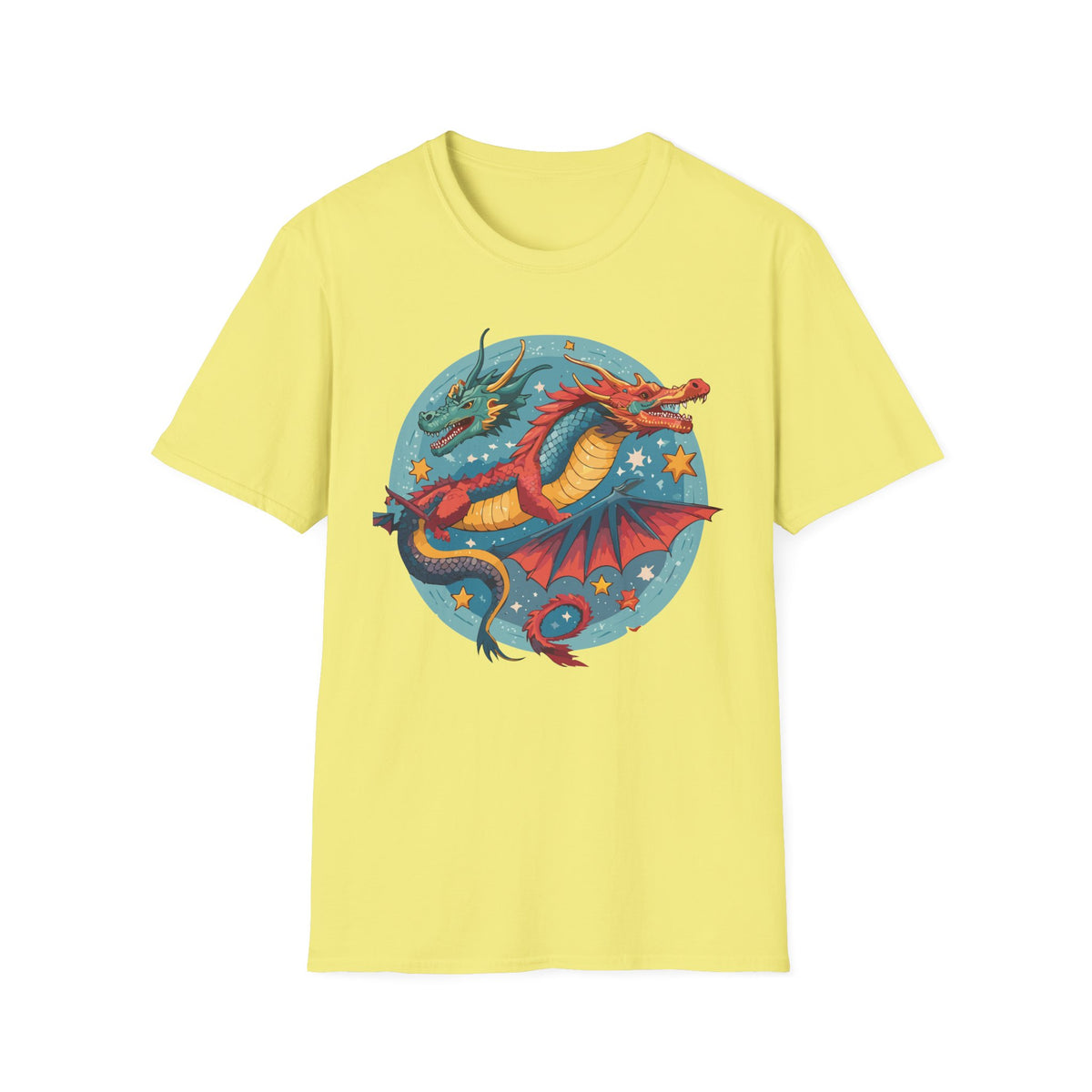 Dragon Graphic Tee Gildan Unisex 100 Cotton Tee Shirt with Animal a37