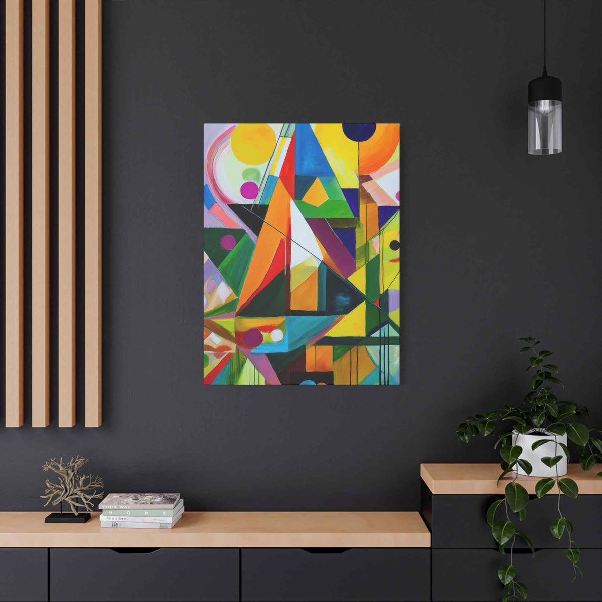 Abstract Painting Print Canvas 20x24,20x30,24x30, 24x32,24x36,30x40, 32x48,36x48,40x60 Pine-Wood Inner Frame ABS-13