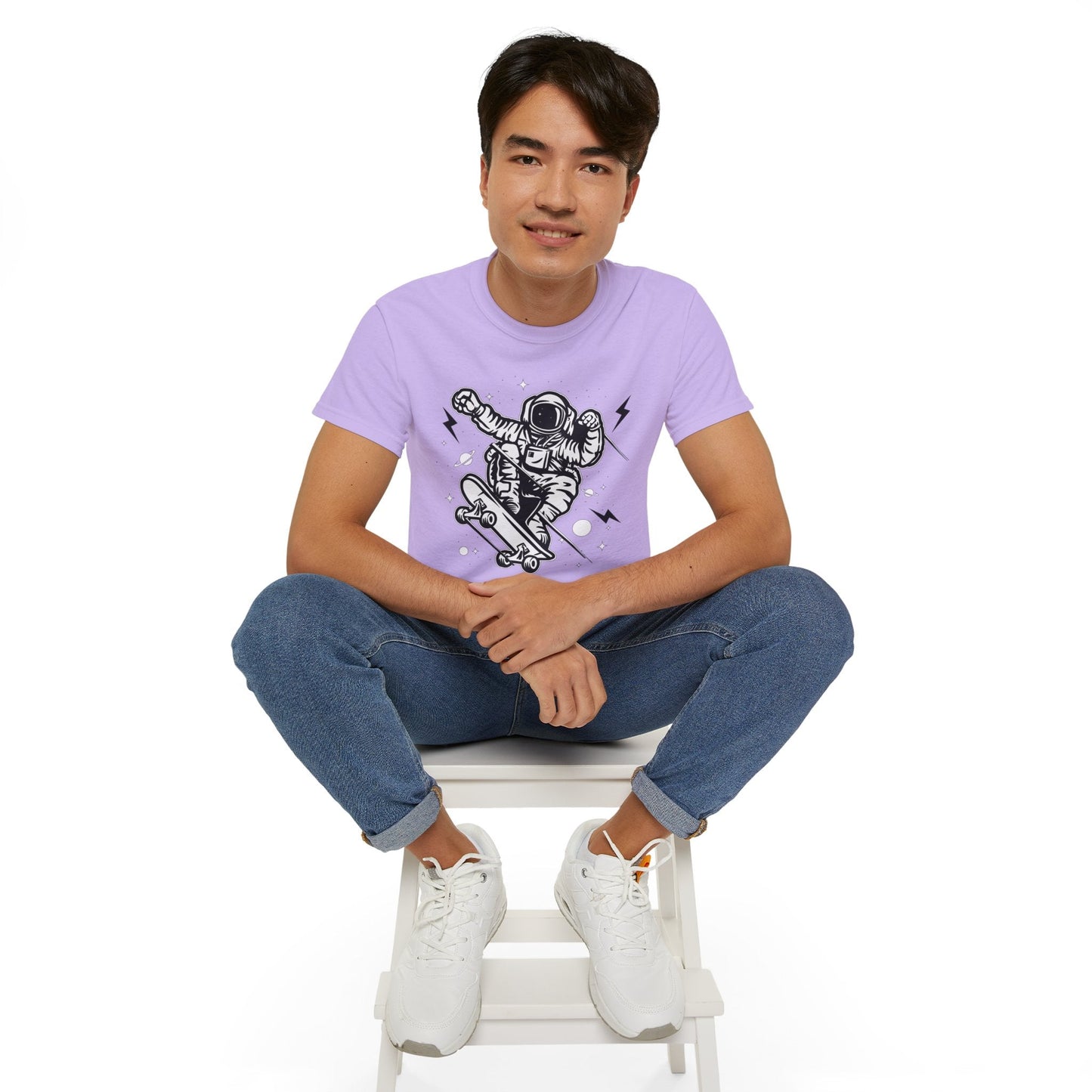 Astronaut Graphic Unisex 100 Cotton Tee 8