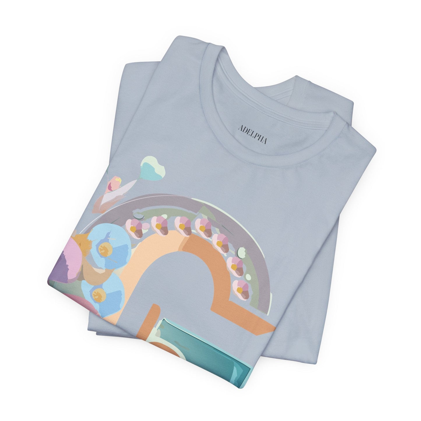 Letter G Graphic Tee Unisex Jersey Short Sleeve From Adelpha Art Design Vintage Inspired Shirt