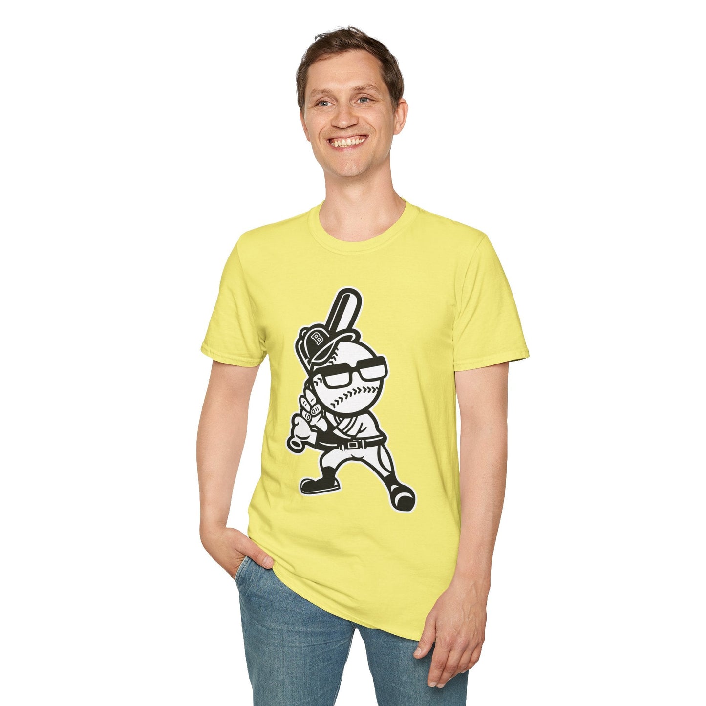 Cartoon T Shirt Animation T Shirt Funny Tee Shirt Gildan Softstyle 64000 Unisex Comfort