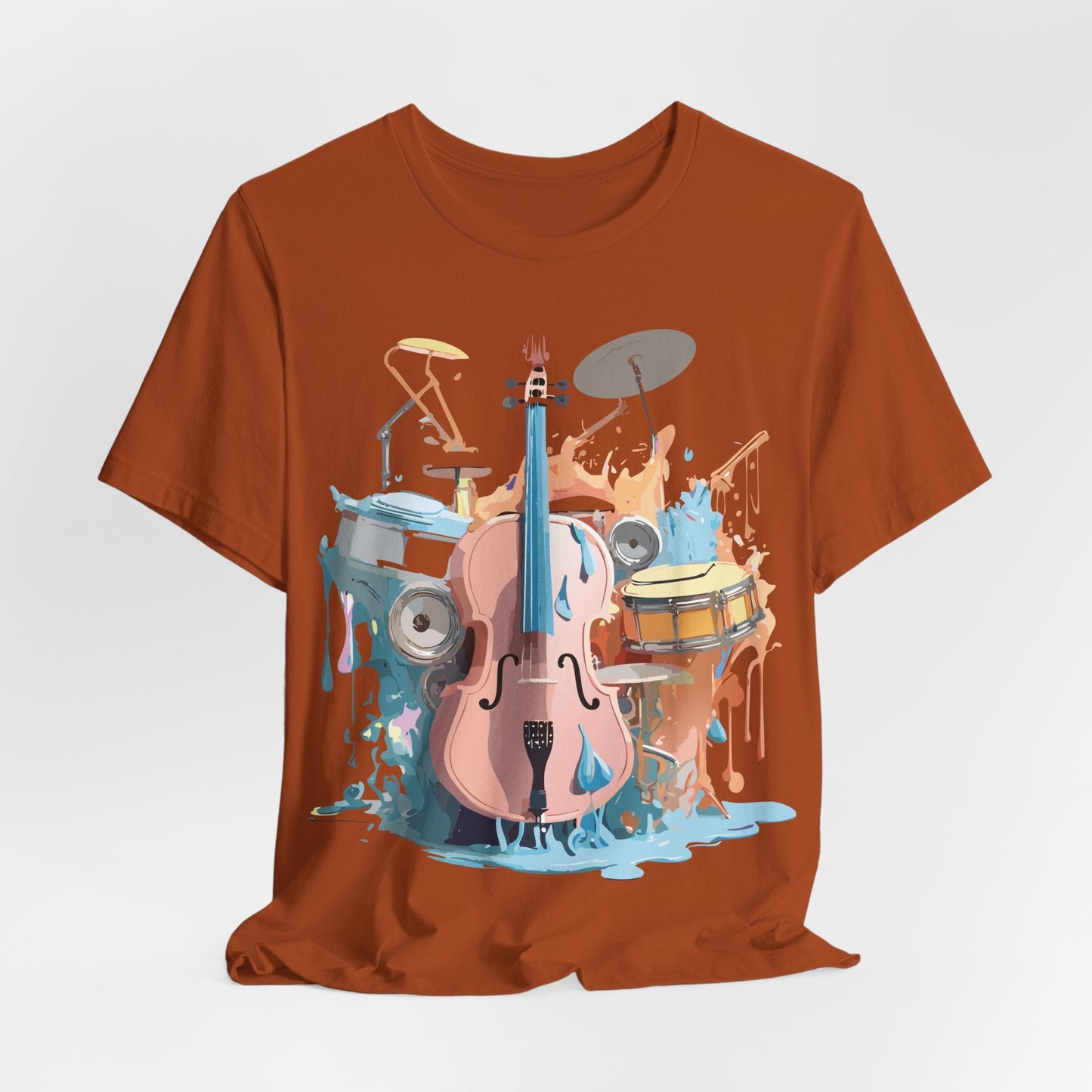 Adelpha Graphic Music T Shirt Unisex Jersey Short Sleeve Tee Art Design Premium Vintage Inspired