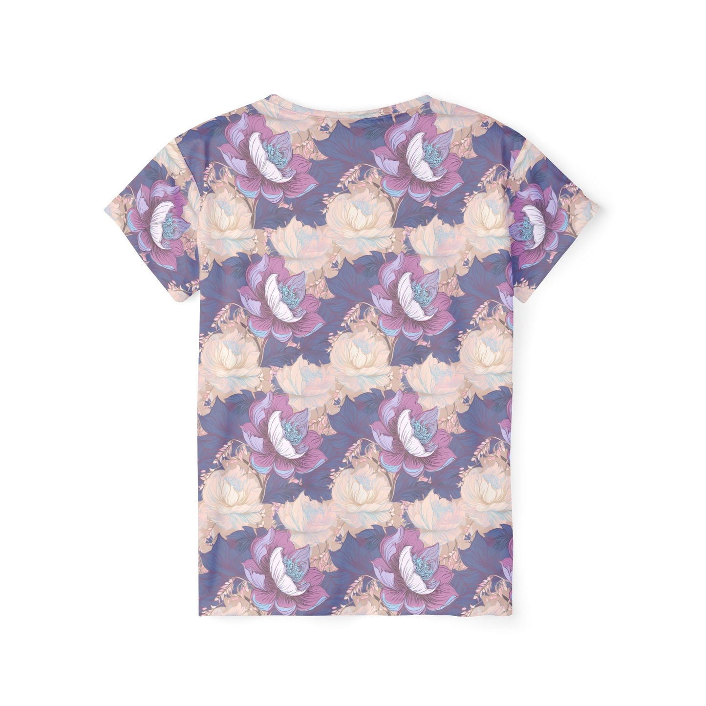 Women Poly Shirt with Floral Print F298