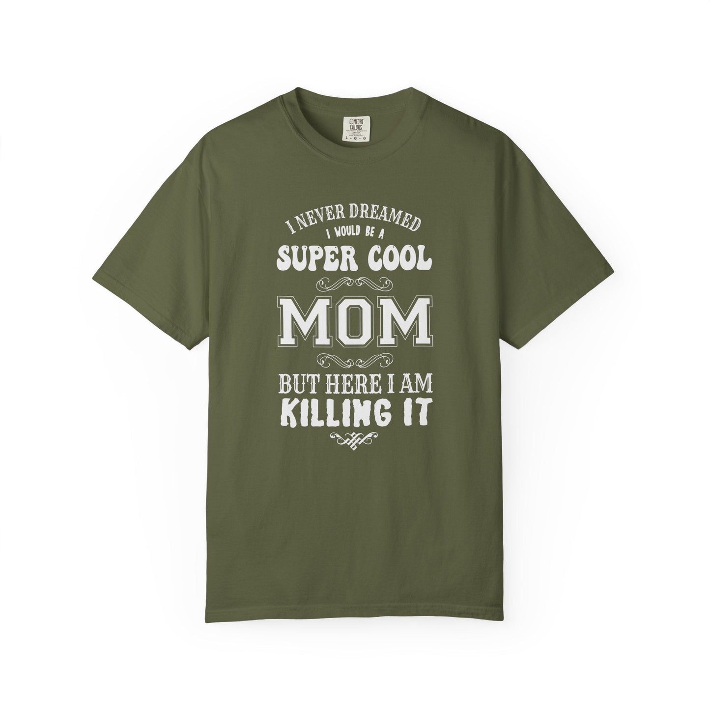 Mom T-shirt Mother's Day Mama Tee Unisex Comfort Colors Garment-Dyed Cotton h36