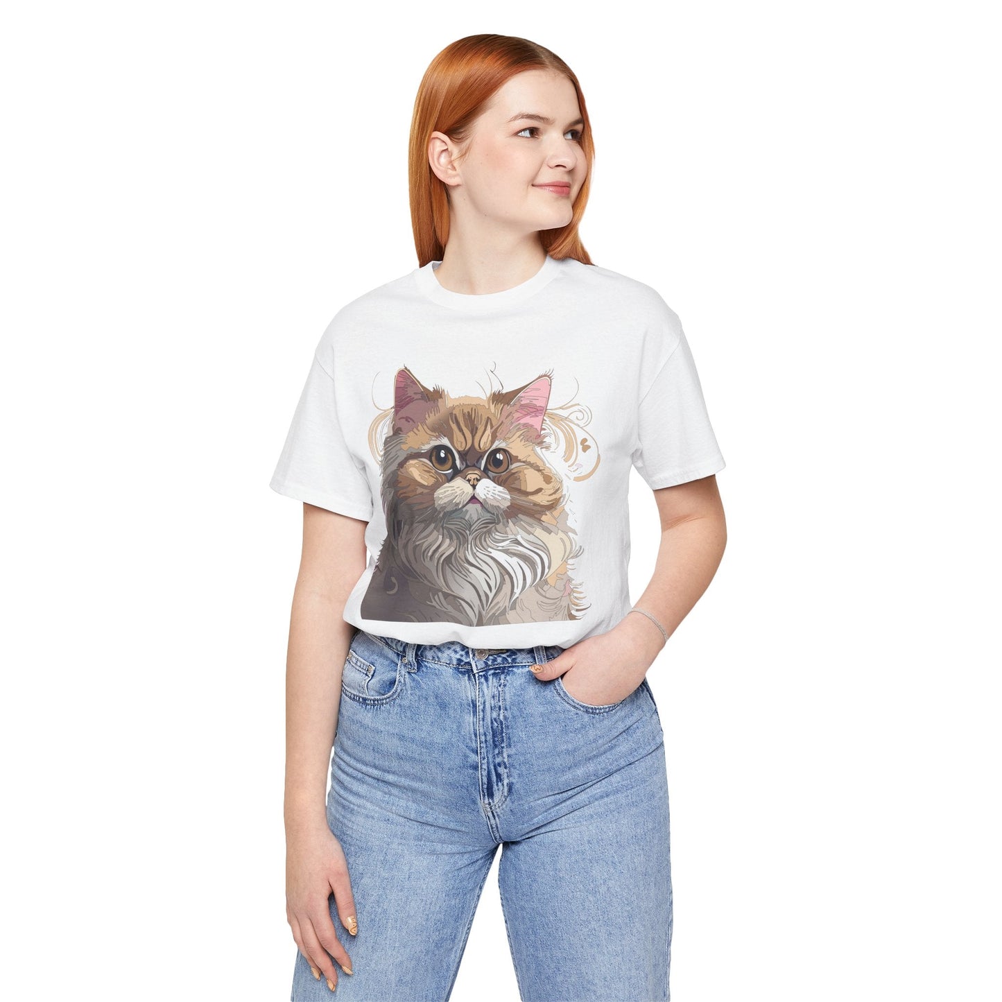 Unisex Animal Shirt With Animals Art Design Tee Short Sleeve Wildlife Print Tee Collection