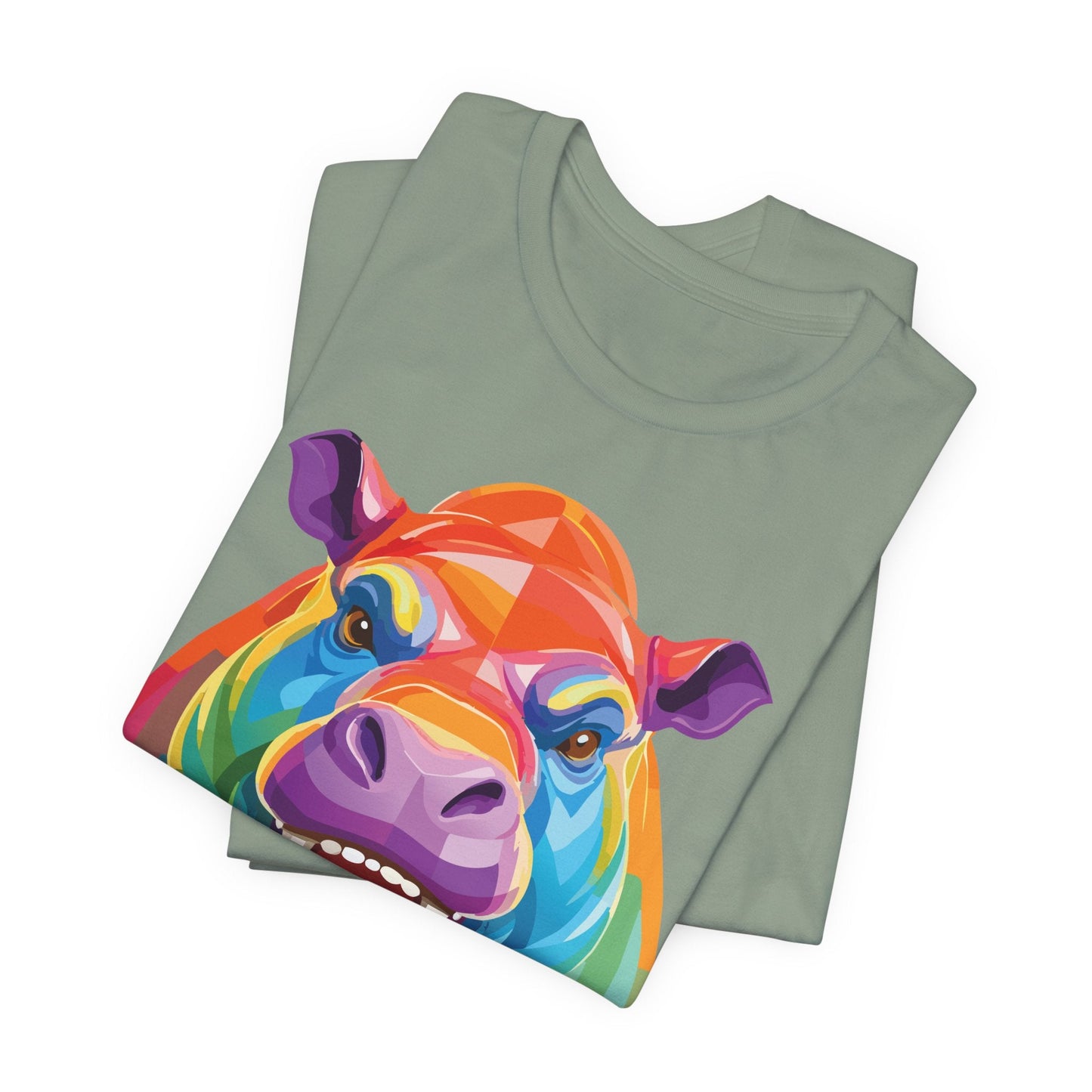 Unisex Animal Shirt with Animals Graphic Tee Art Design Wild Animals Shirt Tee for Everyone