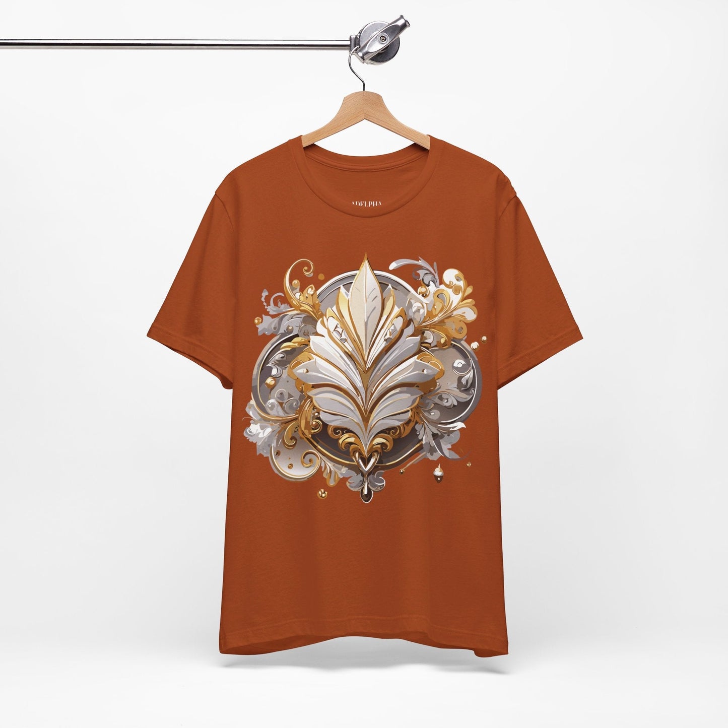 Jewelry Graphic Unisex 100 Cotton Vintage Treasure Art T-Shirt 11