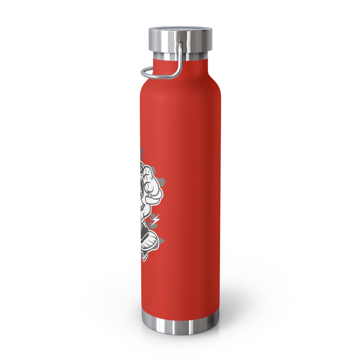 22oz Copper Insulated Water Bottle with Cartoon Design - CV101