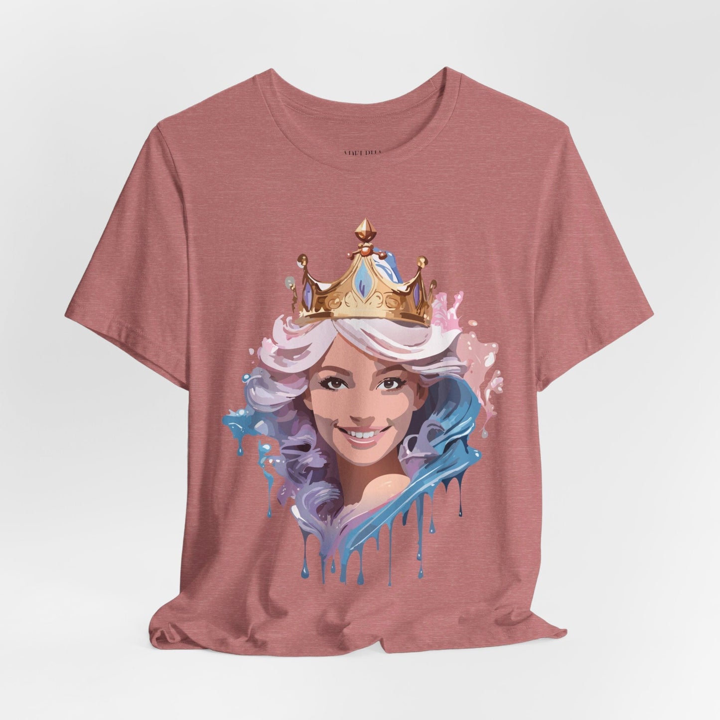 Queen Graphic Tee From Adelpha Vintage Inspired Art Design Unisex Jersey Short Sleeve