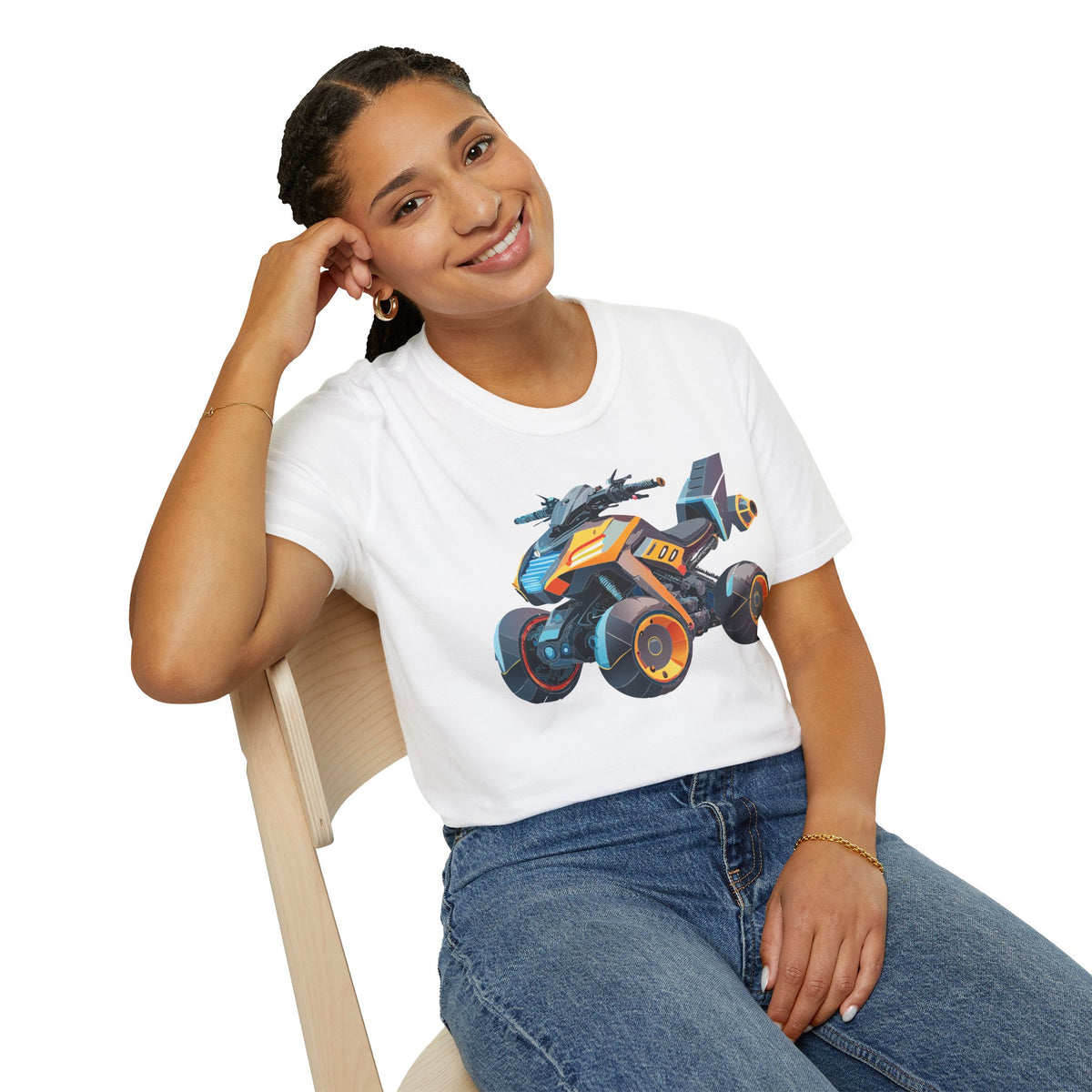 Moto Bike Motorcycle Graphic Tee Gildan Unisex 100 Cotton Tee Shirt m2