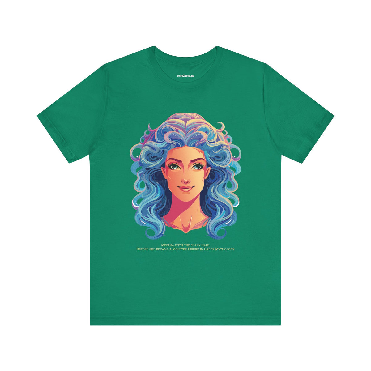 Goddess Graphic Unisex Cotton Bella+Canvas Tee with Medusa