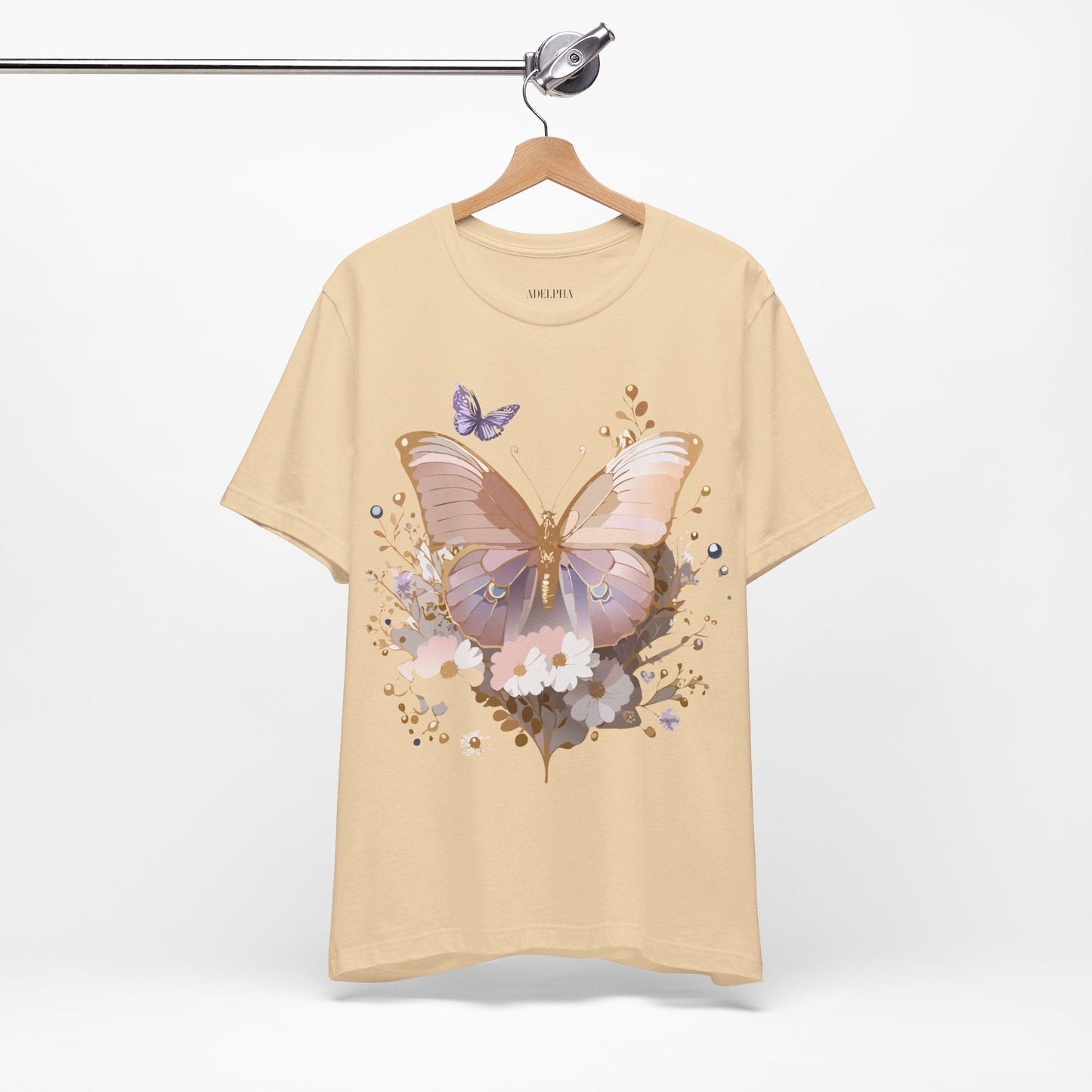 Adelpha Graphic Tee Unisex Jersey Short Sleeve Vintage Inspired Art Design Tee