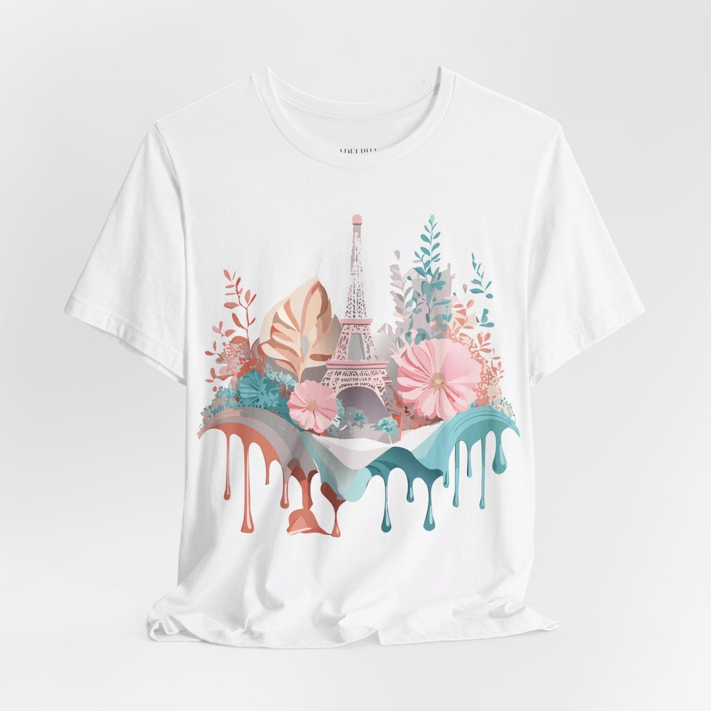 Adelpha Paris Graphic Tee Unisex Short Sleeve Shirt Vintage Art Design Premium Artwork
