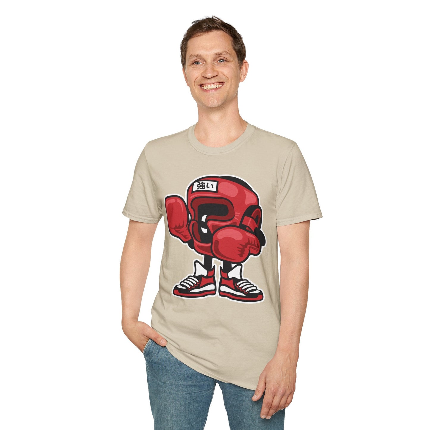 Cartoon T Shirt Unisex Short Sleeve Animation Tee Funny Graphic Tee Gildan Softstyle 64000 Cotton