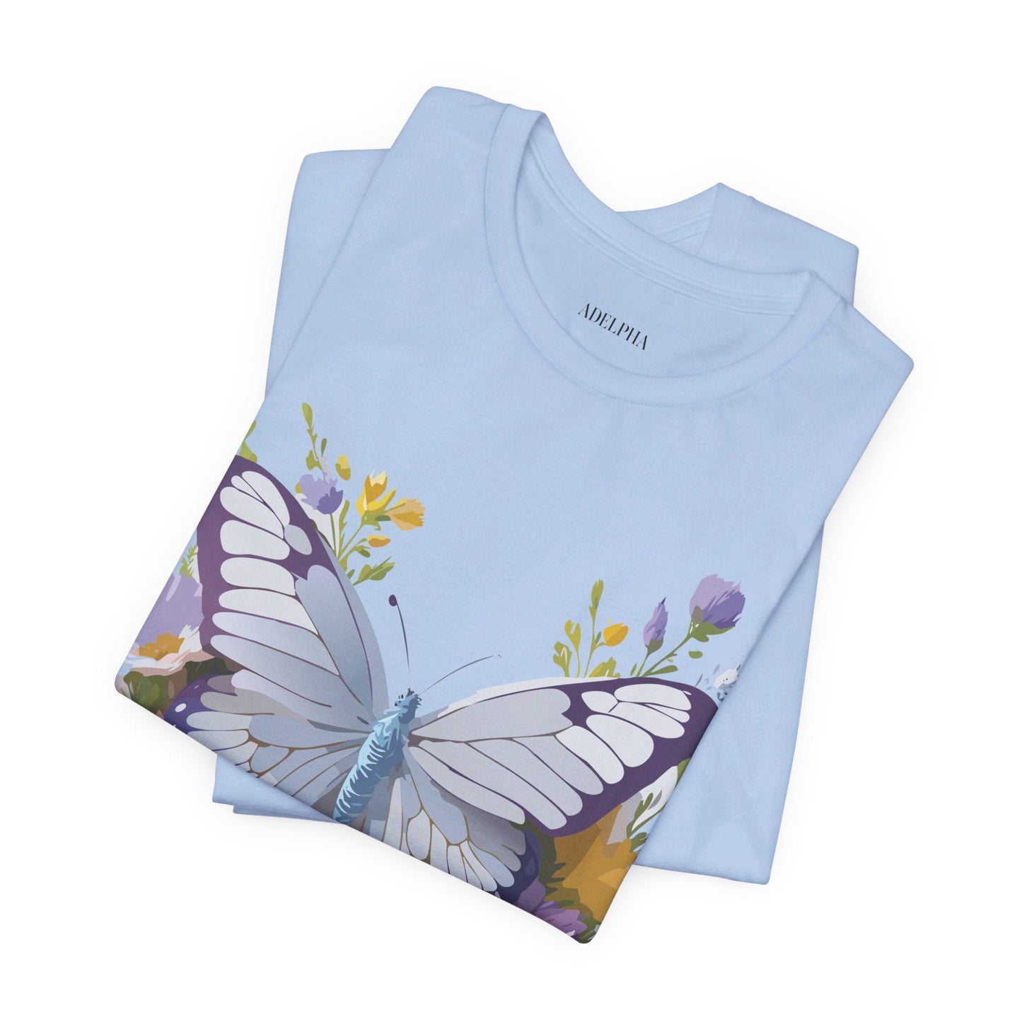 Adelpha Vintage Inspired Graphic Tee Unisex Short Sleeve Shirt
