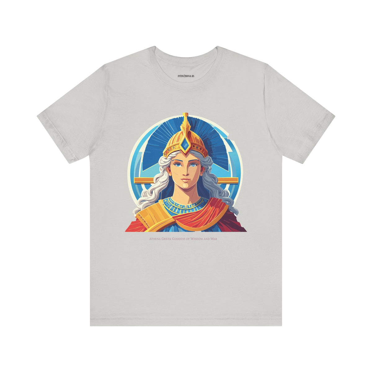 Goddess Graphic Unisex Cotton Bella+Canvas Tee with Athena