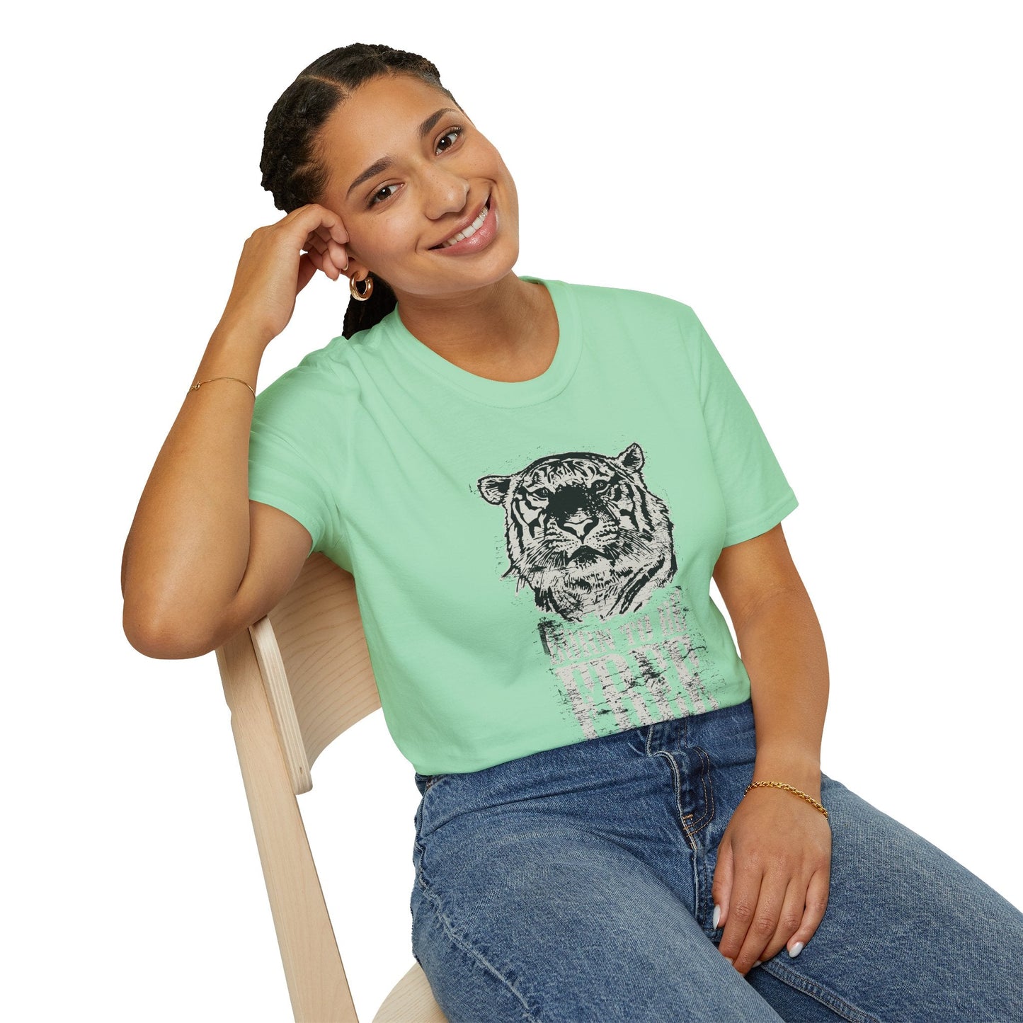Art Design Shirt With Graphic Art Unisex Softstyle Tee 100 Percent Ring Spun Cotton