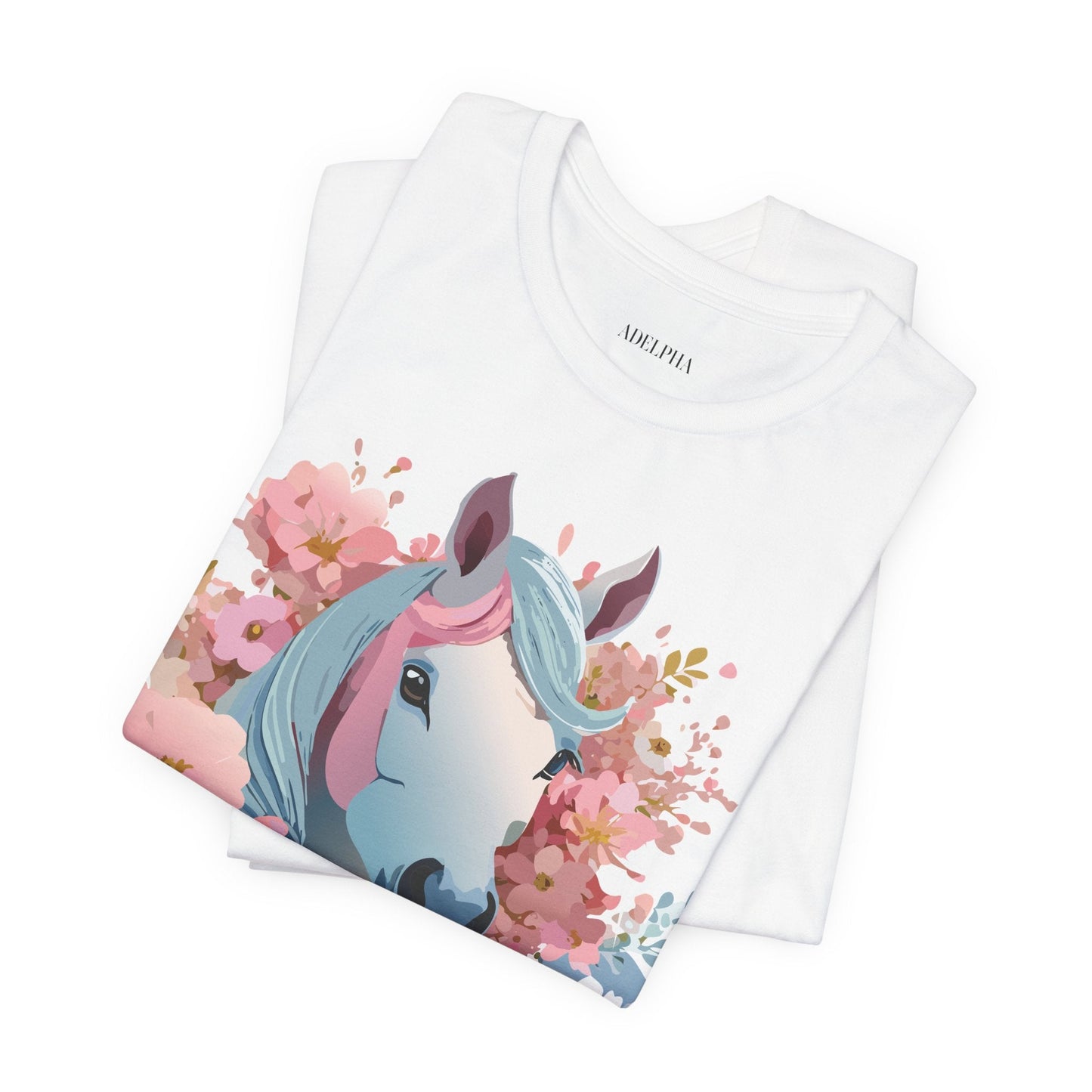 Horse Graphic Unisex 100 Cotton Vintage Animal Art T-Shirt 15
