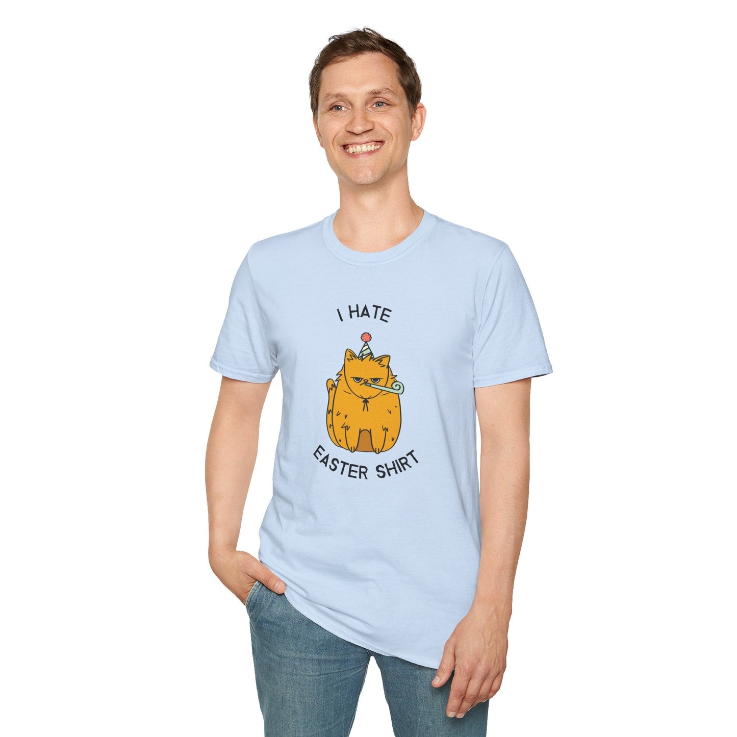 Funny Easter T Shirt Unisex Softstyle Tee With Easter Design And Fun Prints 64000