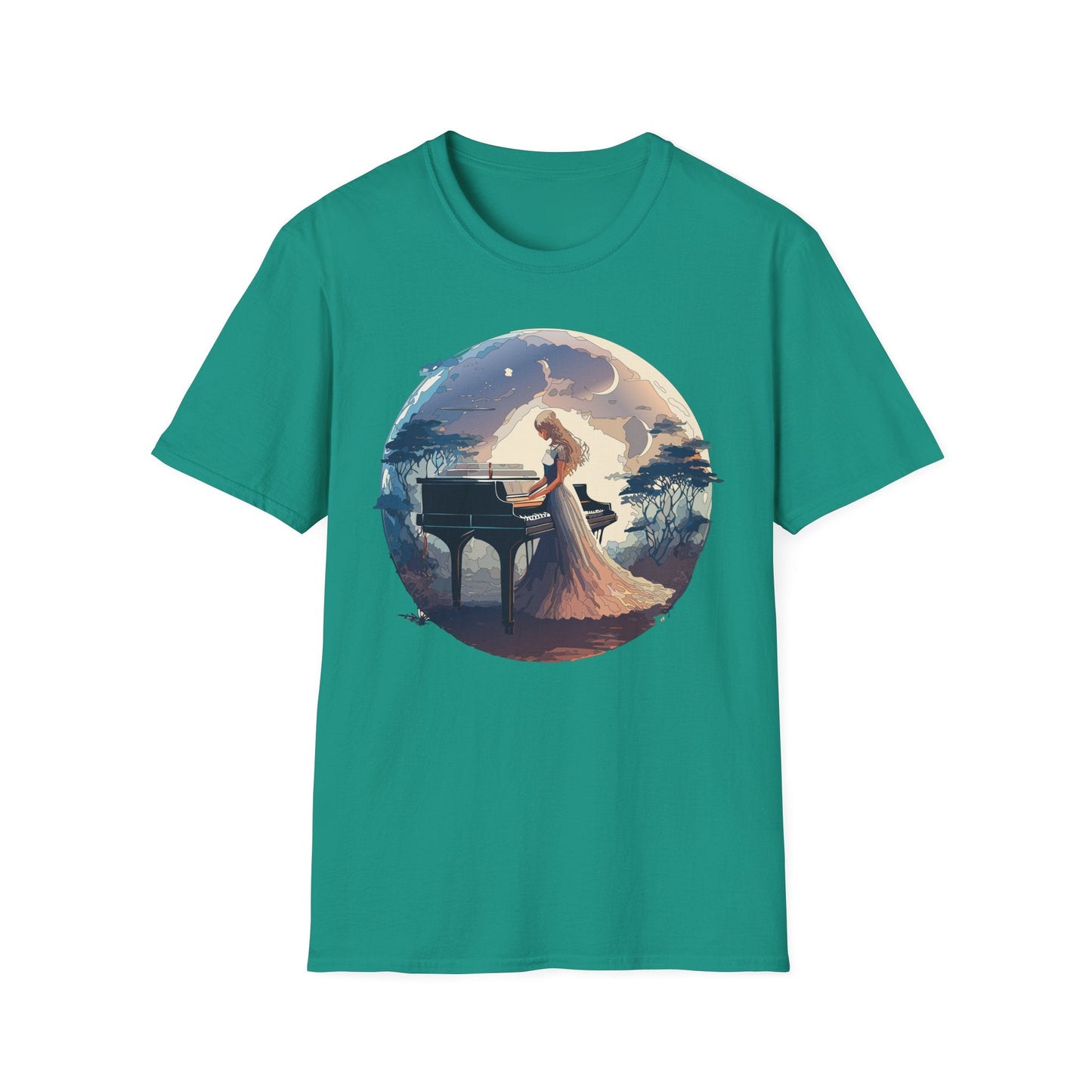 Womens Graphic T Shirts Art Design Shirt Unisex Softstyle Gildan 64000 Short Sleeve