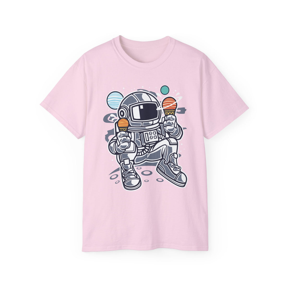 Astronaut Cosmos Graphic Tee Unisex 100 Cotton Gildan T-Shirt