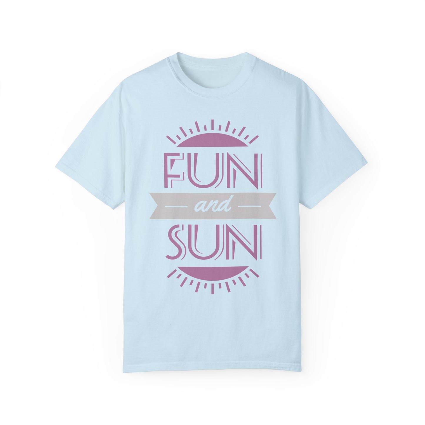 Unisex T-shirt with summer design