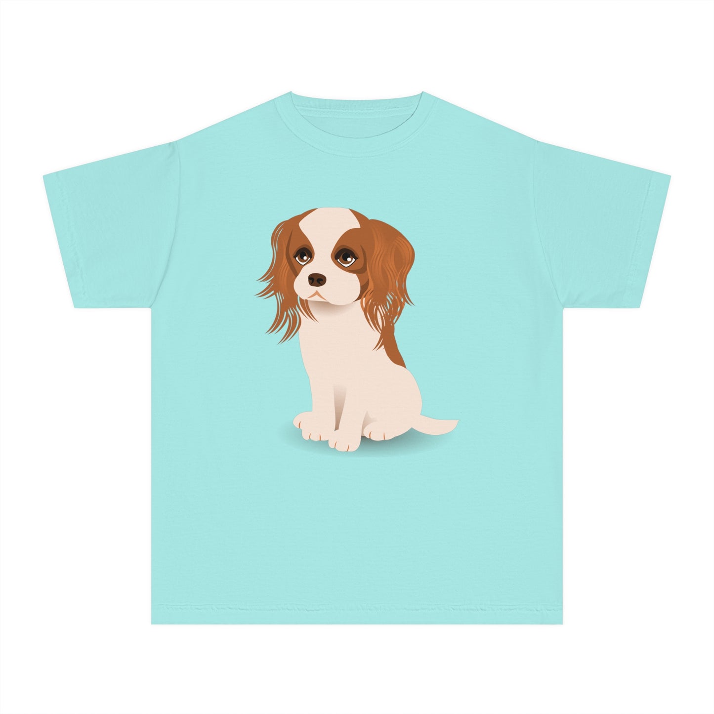 Youth Tee Shirt with Little Dog