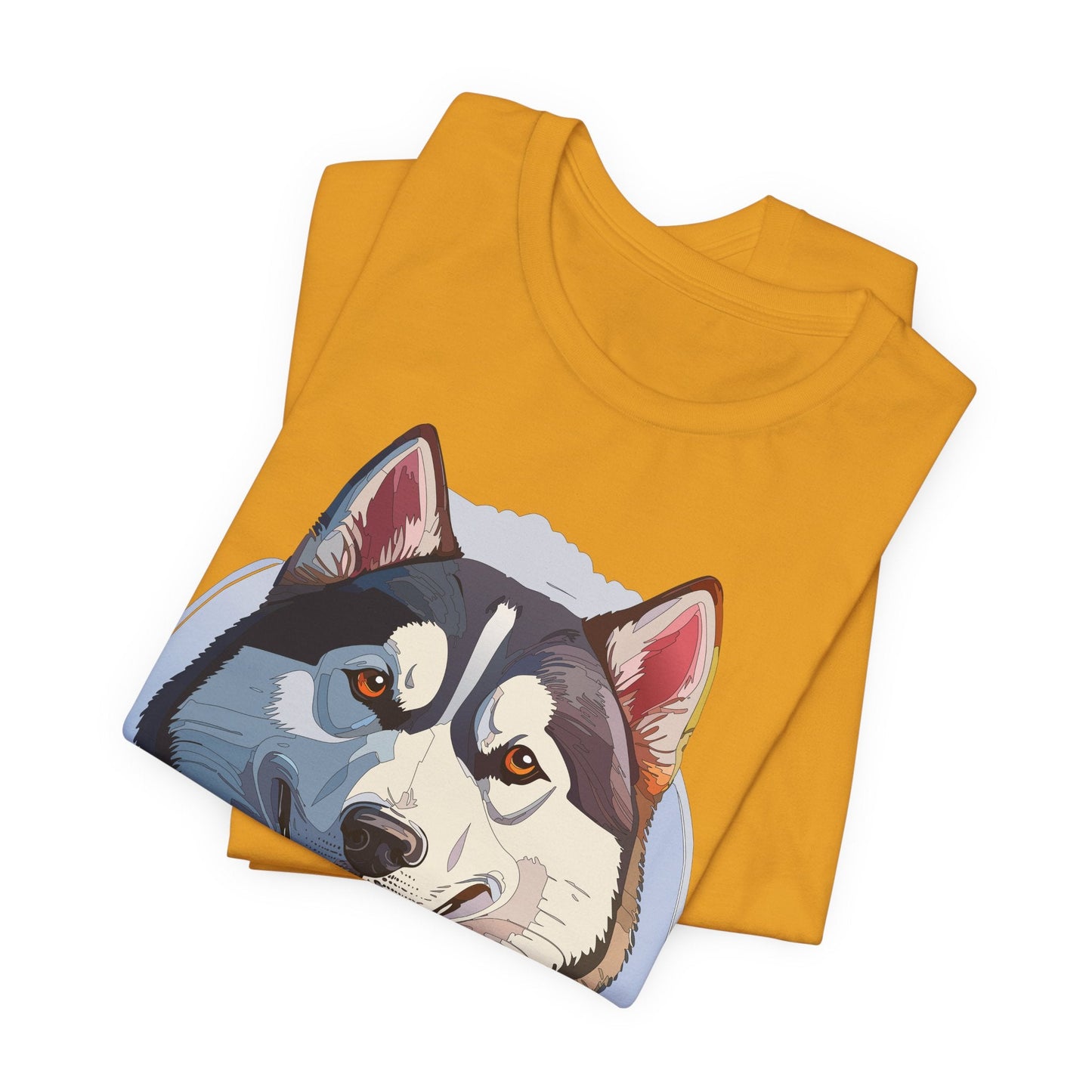 Unisex Animal Shirt Art Design Tee With Wild Animals Graphic Print Short Sleeve Style