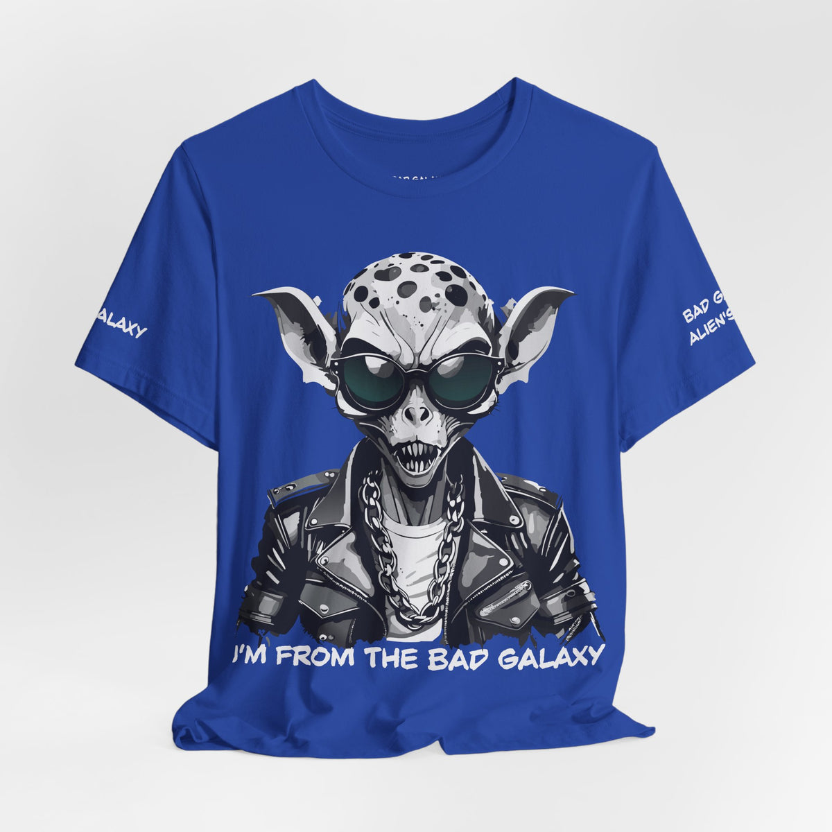 Alien Graphic Unisex Cotton Bella+Canvas Tee with Art Design b64