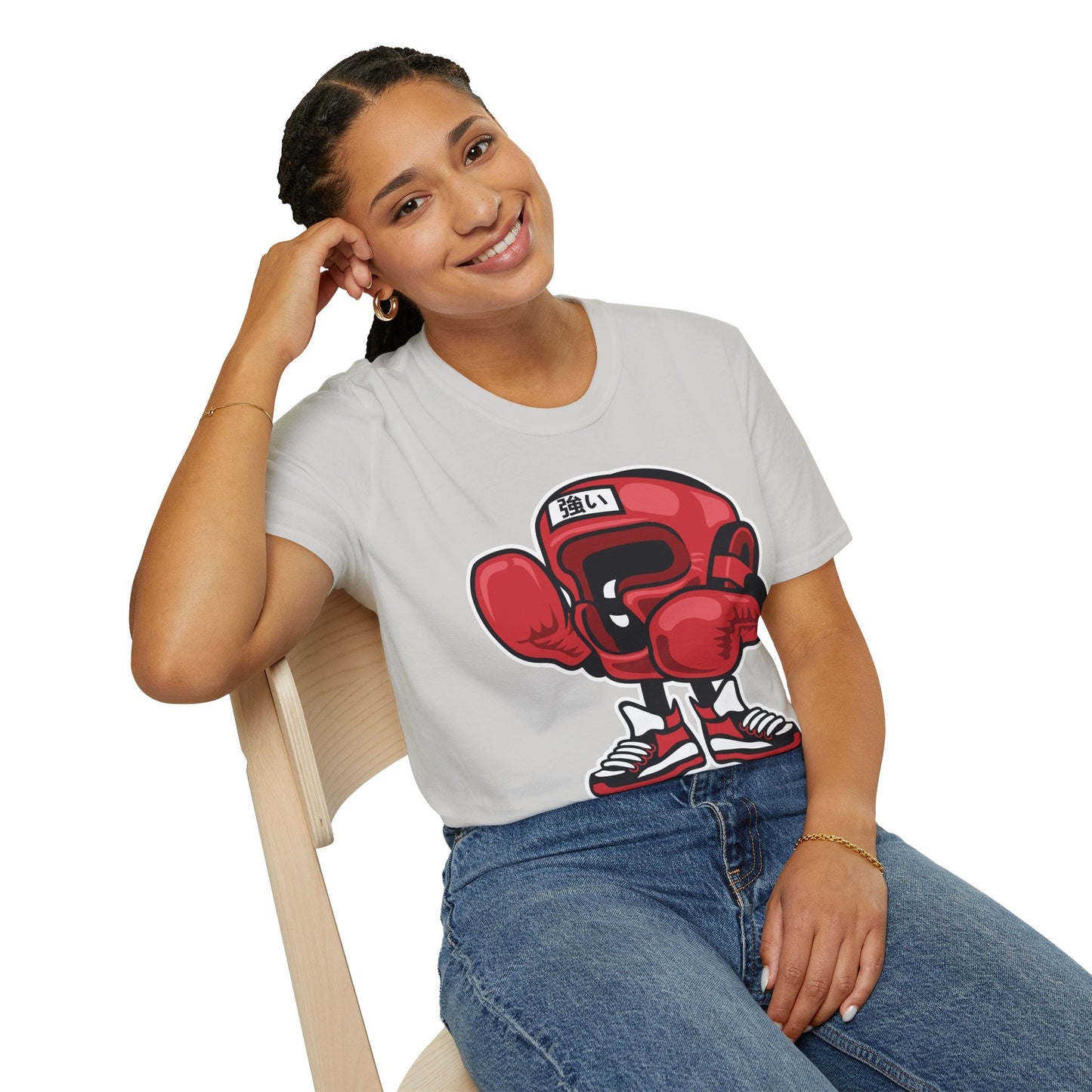 Cartoon T Shirt Unisex Short Sleeve Animation Tee Funny Graphic Tee Gildan Softstyle 64000 Cotton
