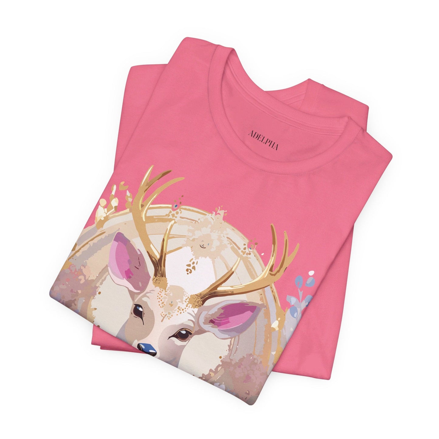 Medallion Graphic Unisex 100 Cotton Vintage Animal Medal Artwork Tee 68