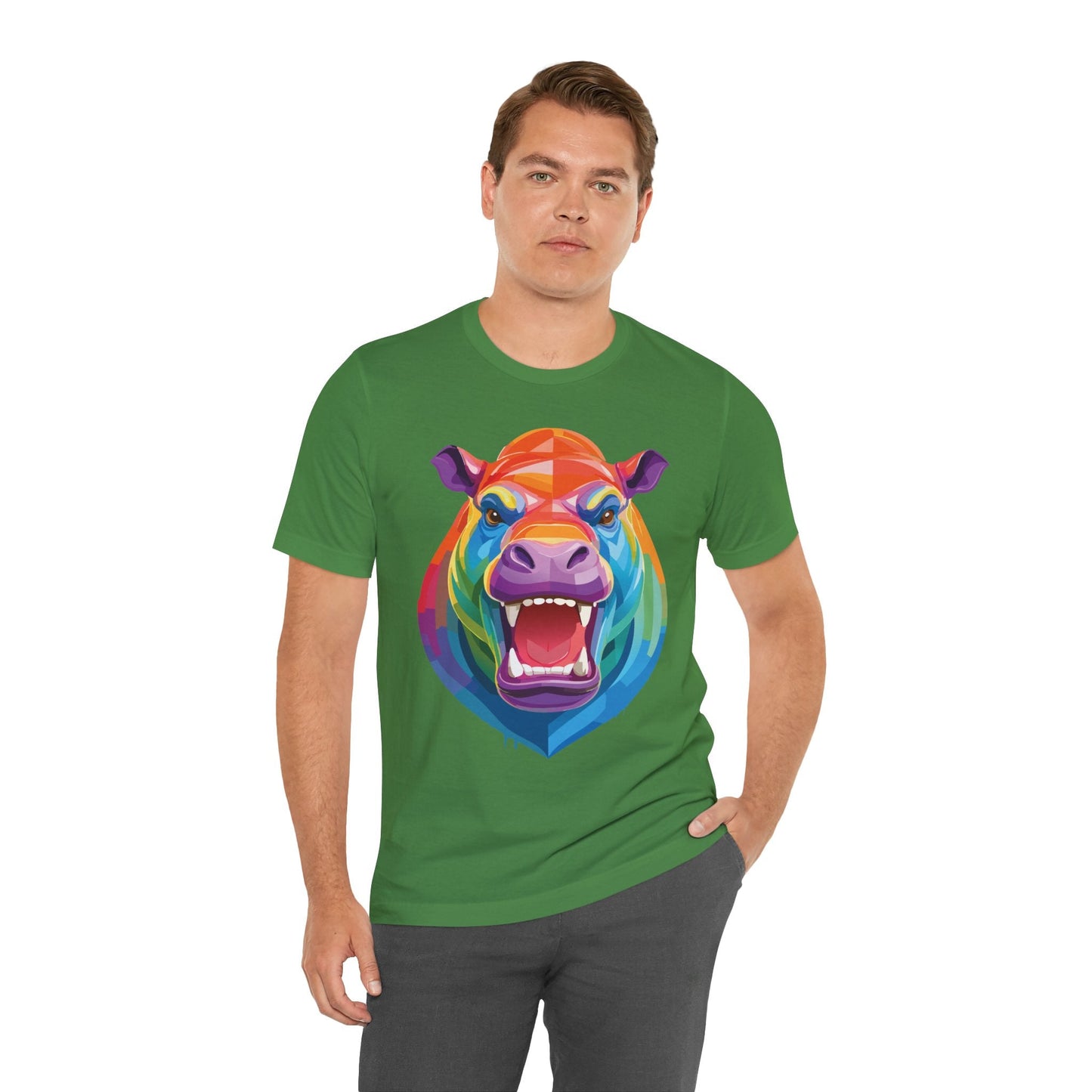 Unisex Animal Shirt with Animals Graphic Tee Art Design Wild Animals Shirt Tee for Everyone