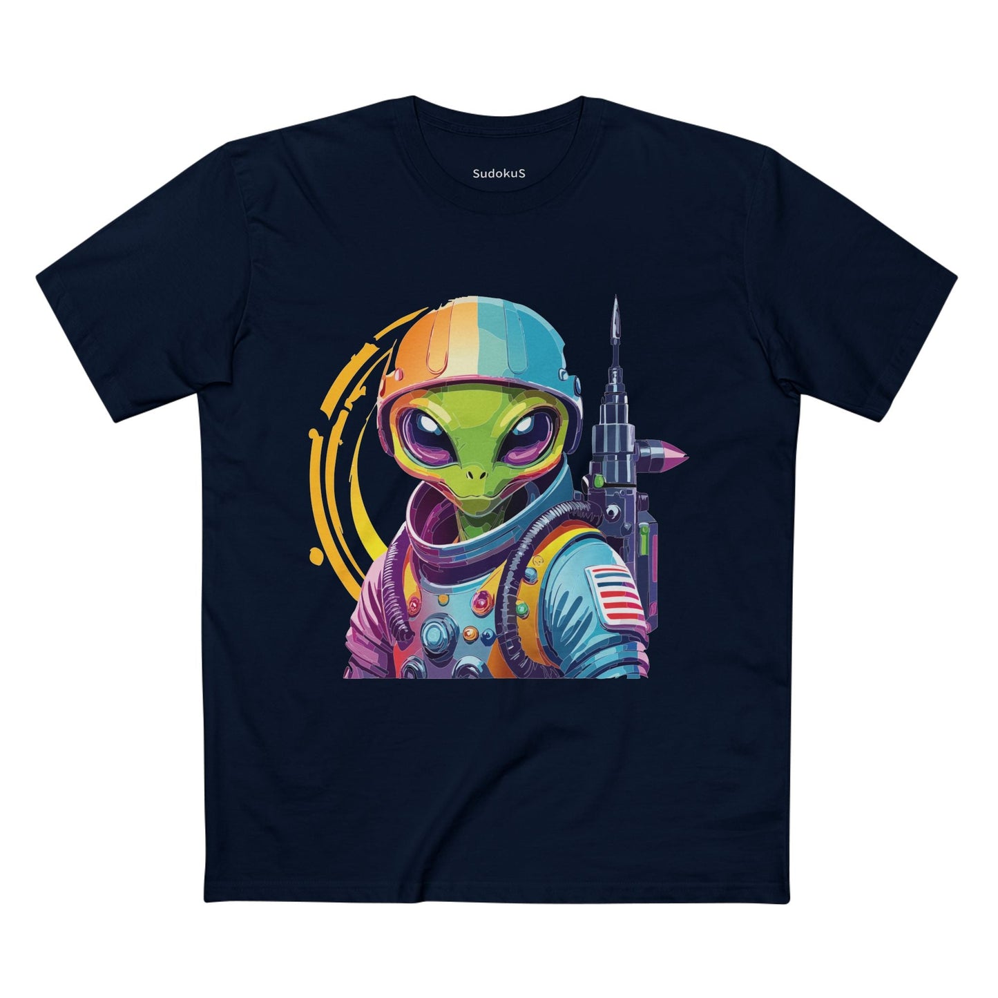 Aliens Graphic Unisex 100 Cotton Staple Tee 60