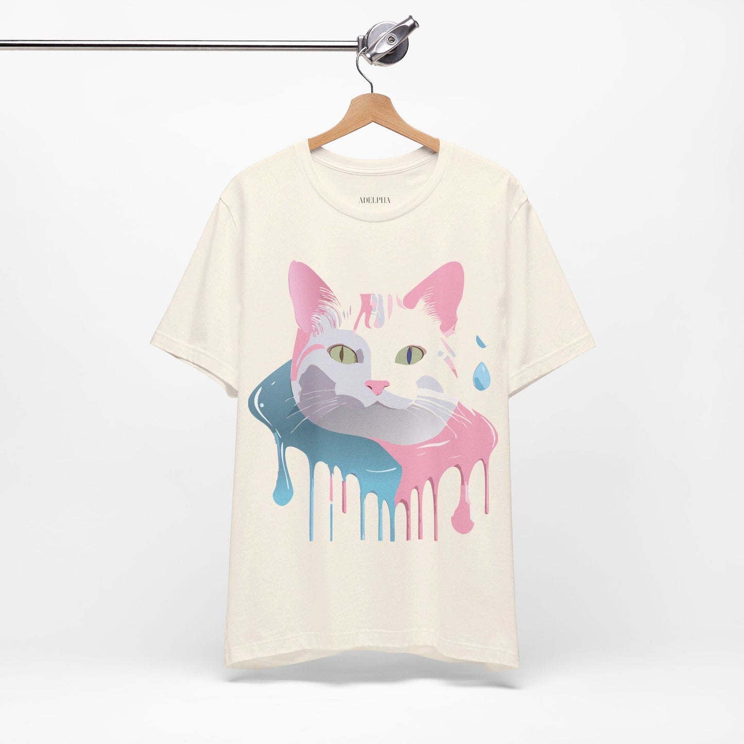 Adelpha Cat Graphic Tee Unisex Short Sleeve Shirt Vintage Inspired Artwork