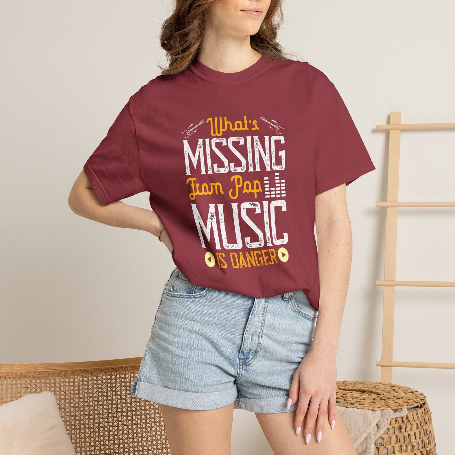 Music Graphic Design Unisex Cotton T-shirt m48