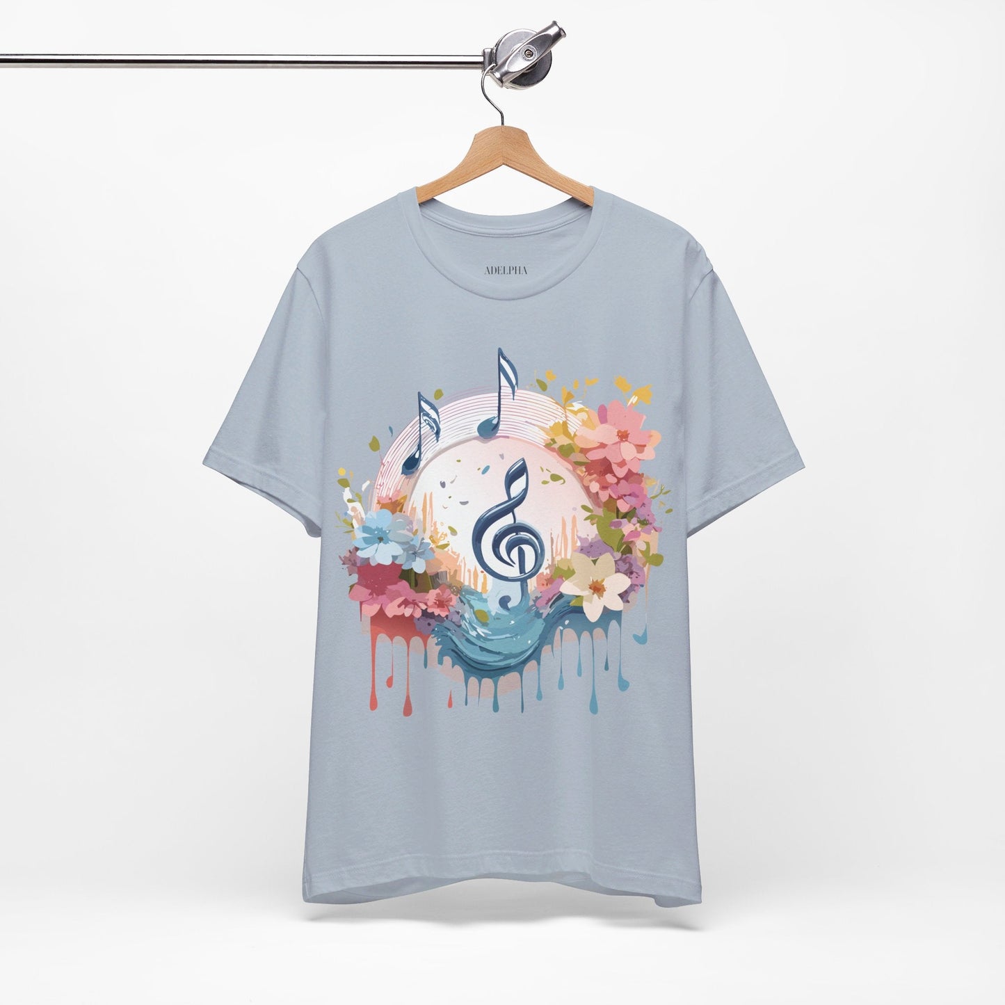 Adelpha Graphic T Shirt Unisex Music T Shirt With Vintage Artwork Premium Jersey Short Sleeve