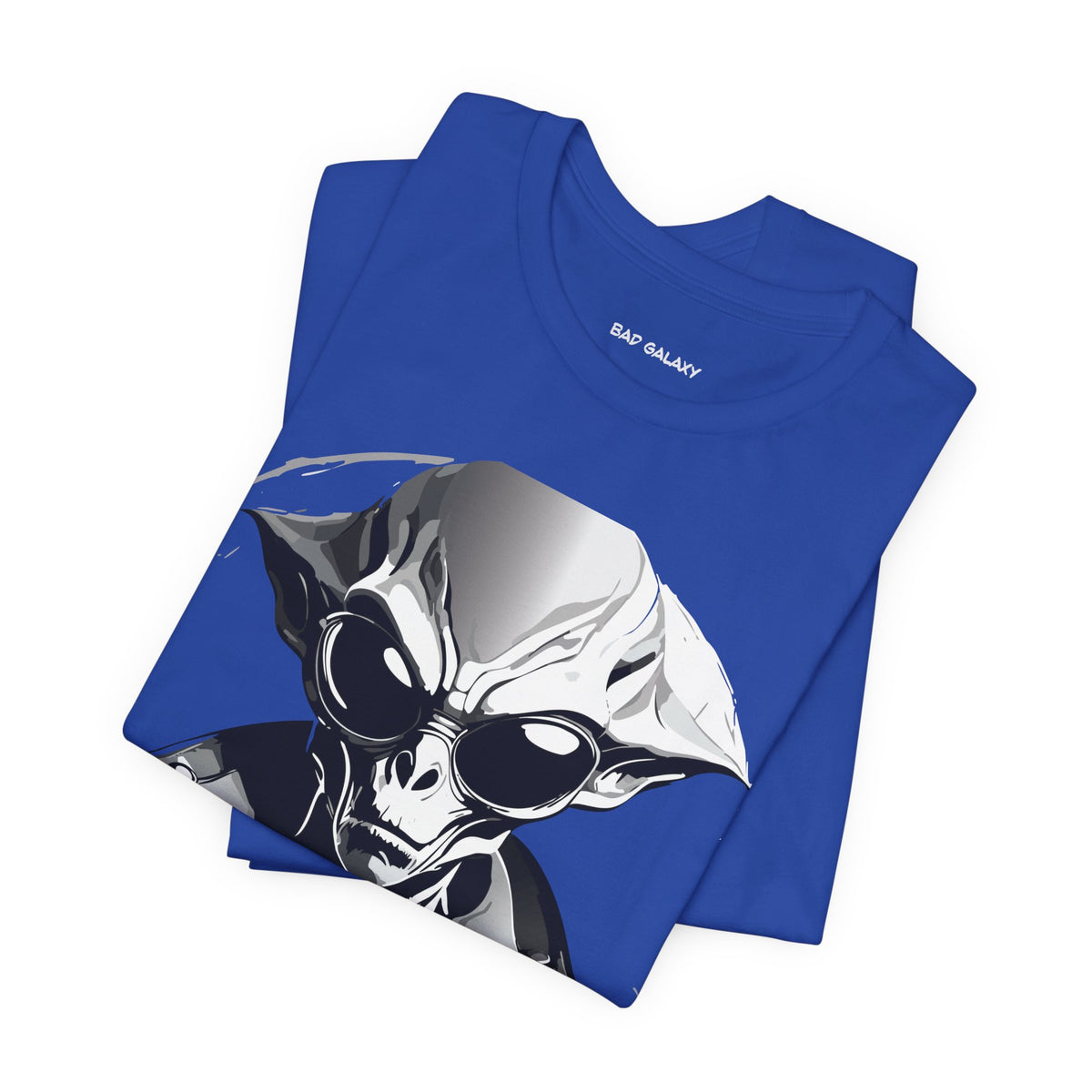 Alien Graphic Unisex Cotton Bella+Canvas Tee with Art Design b82